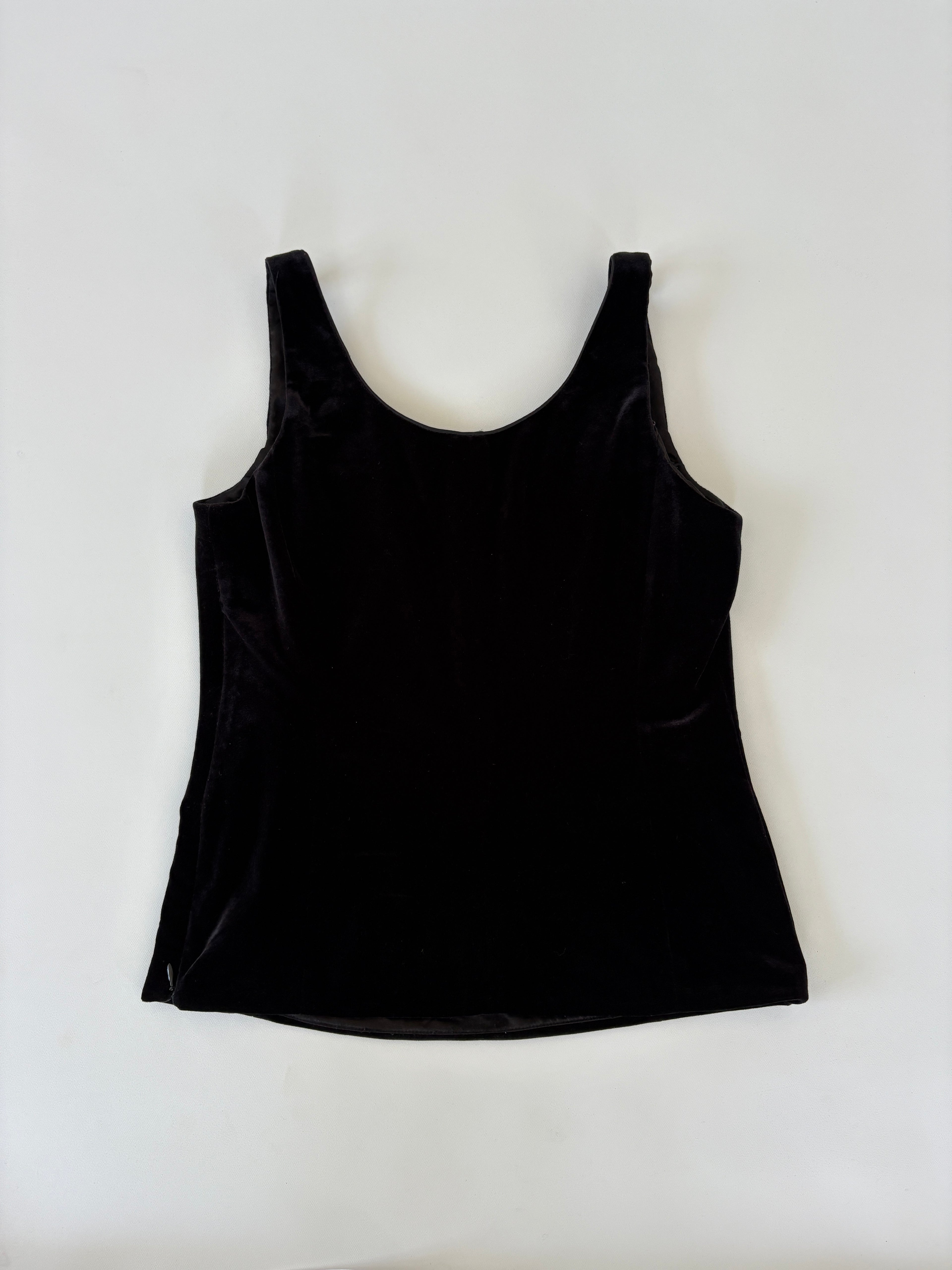 53 / Bianca Nygård Velvet Tank Top