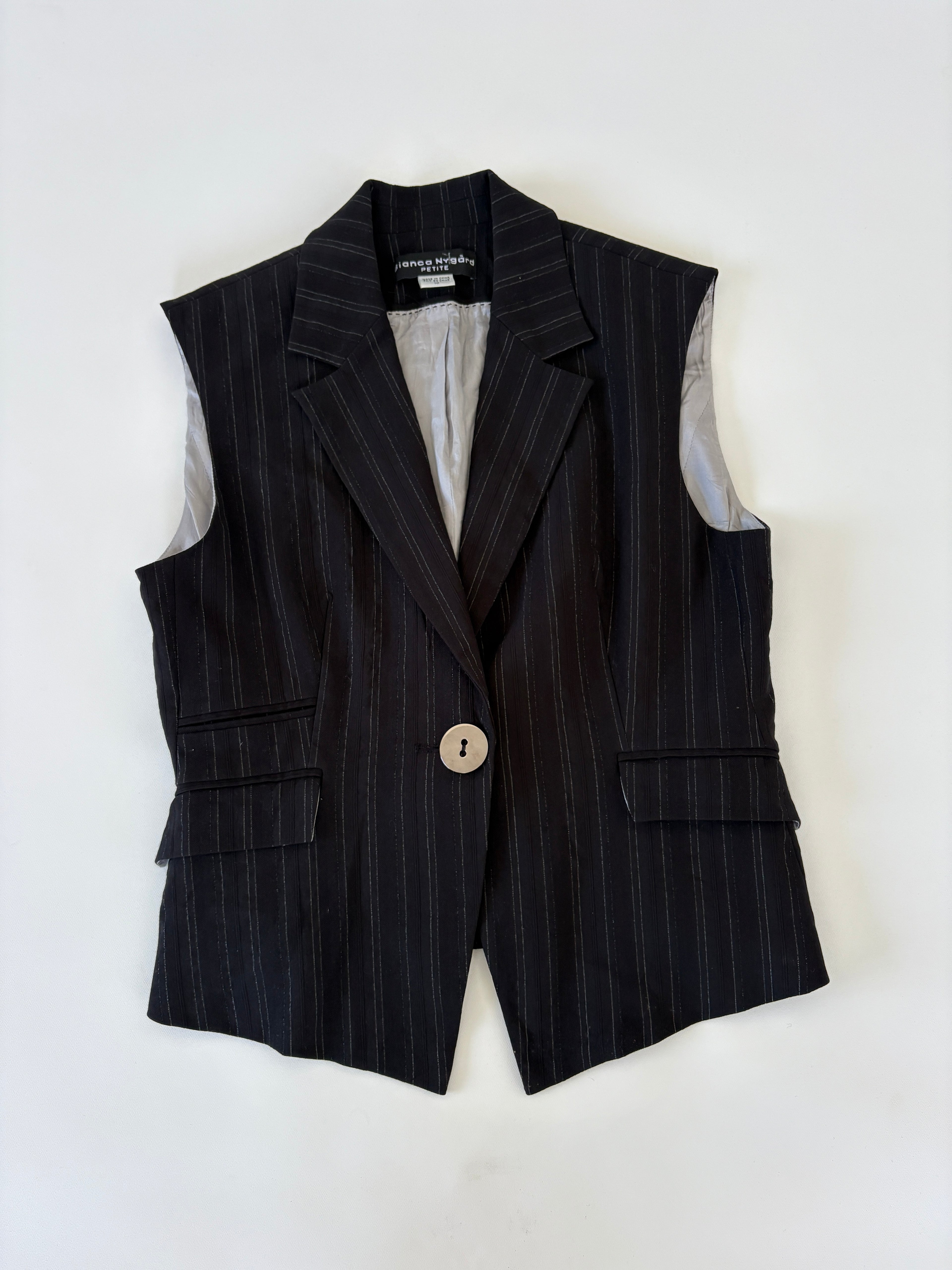 54 / Bianca Nygård Pinstriped Vest