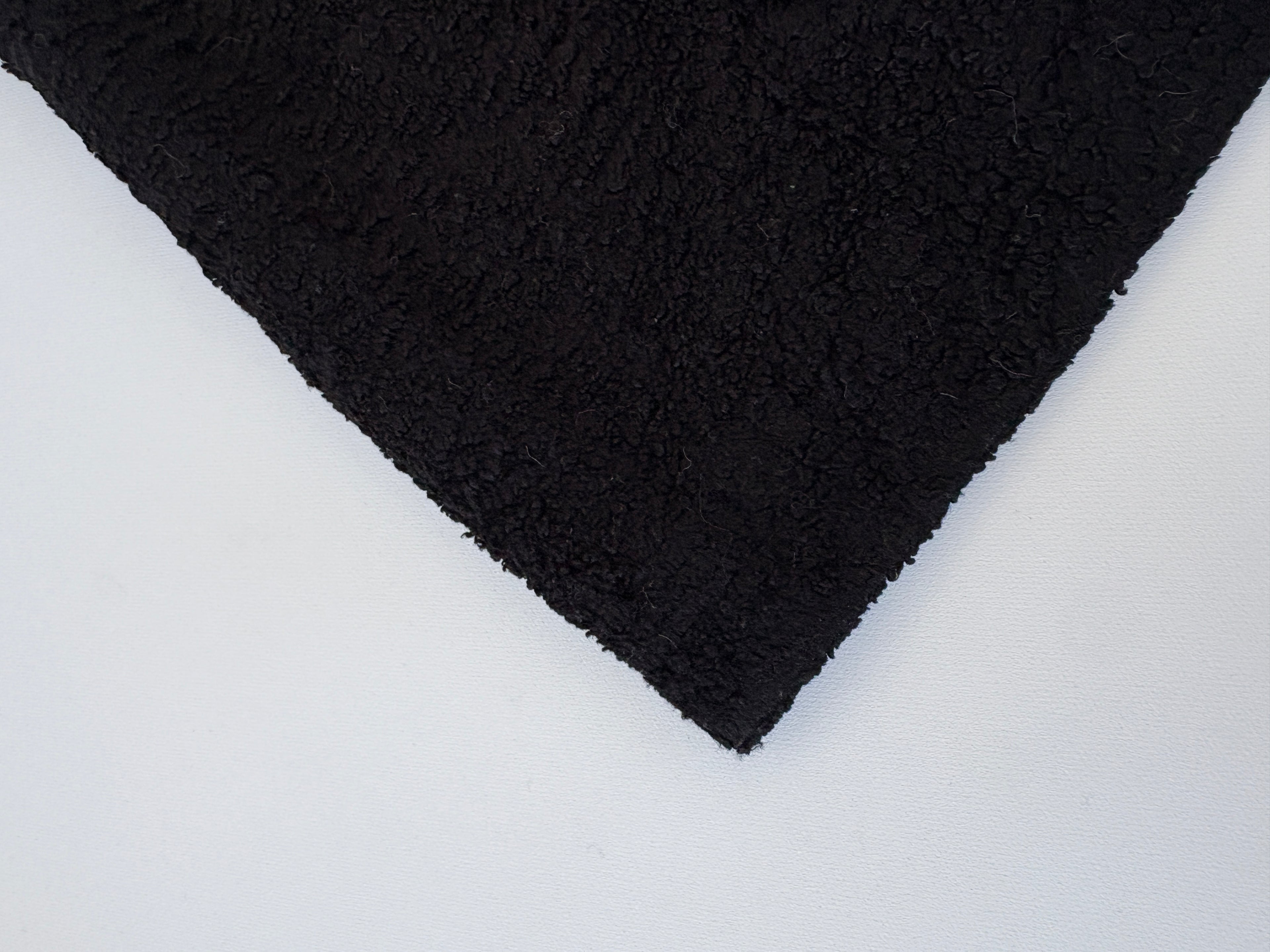 55 - Textured Black Vest w/ Neck Clasp