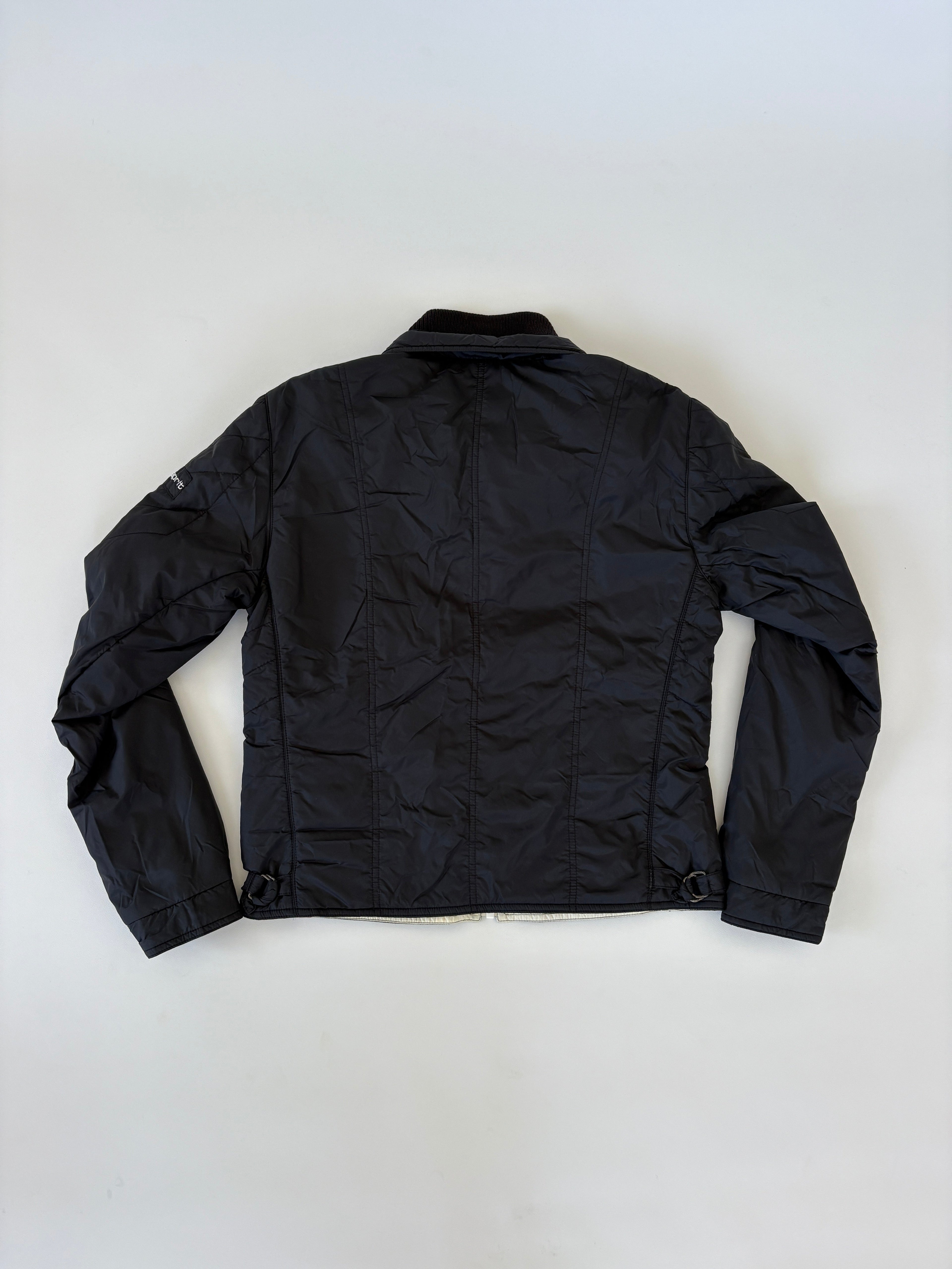134 / Esprit Black Puffer Jacker w/ White Detailing