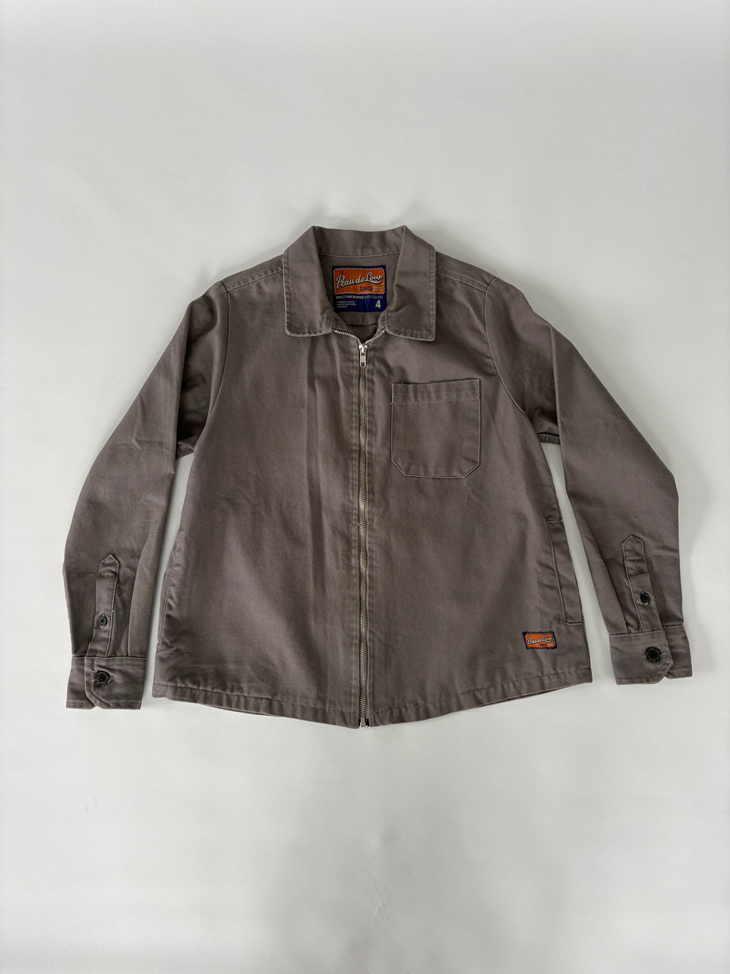 140 / Grey Peau de Loup Jacket