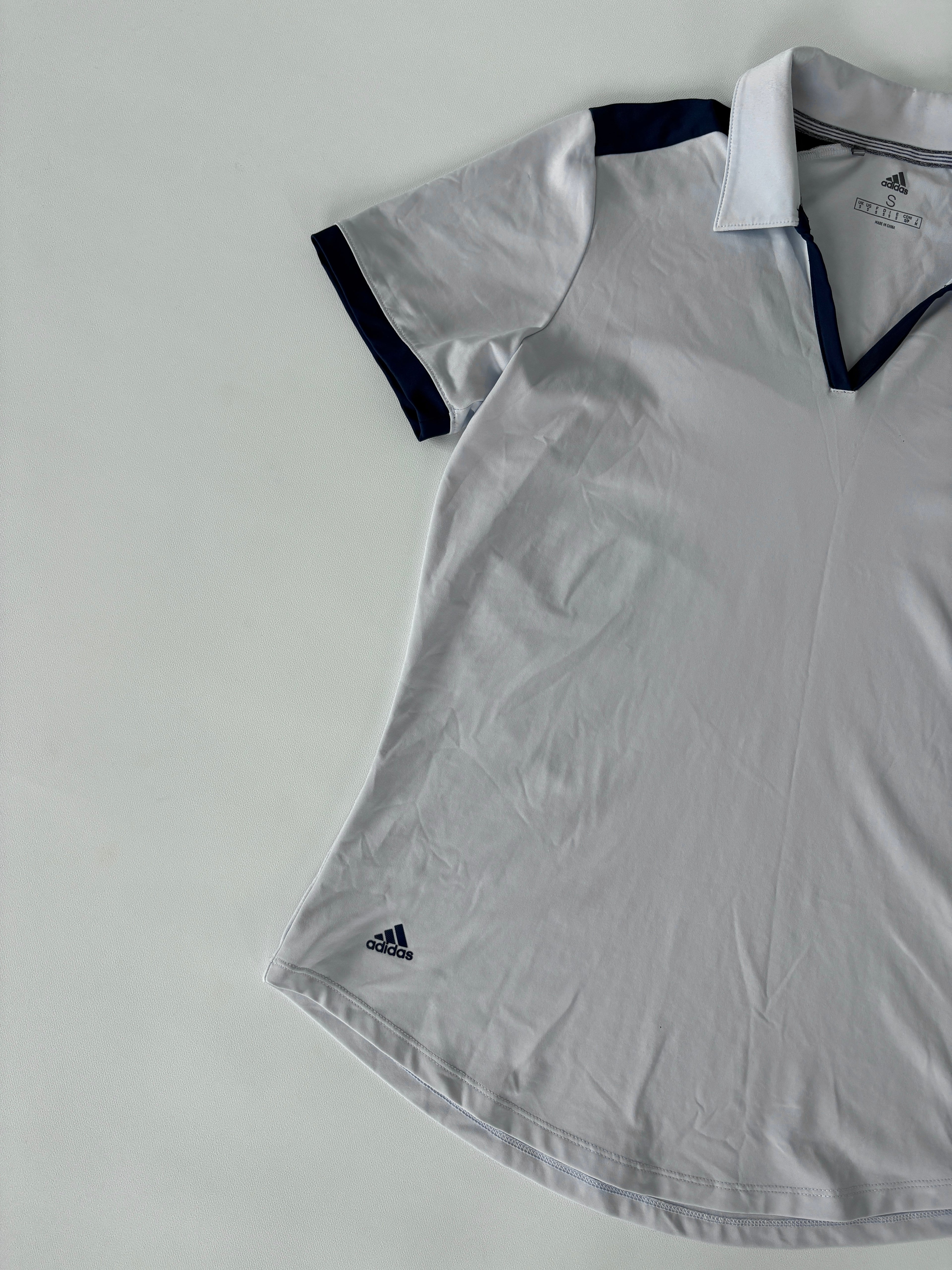 198 / Blue Adidas Polo