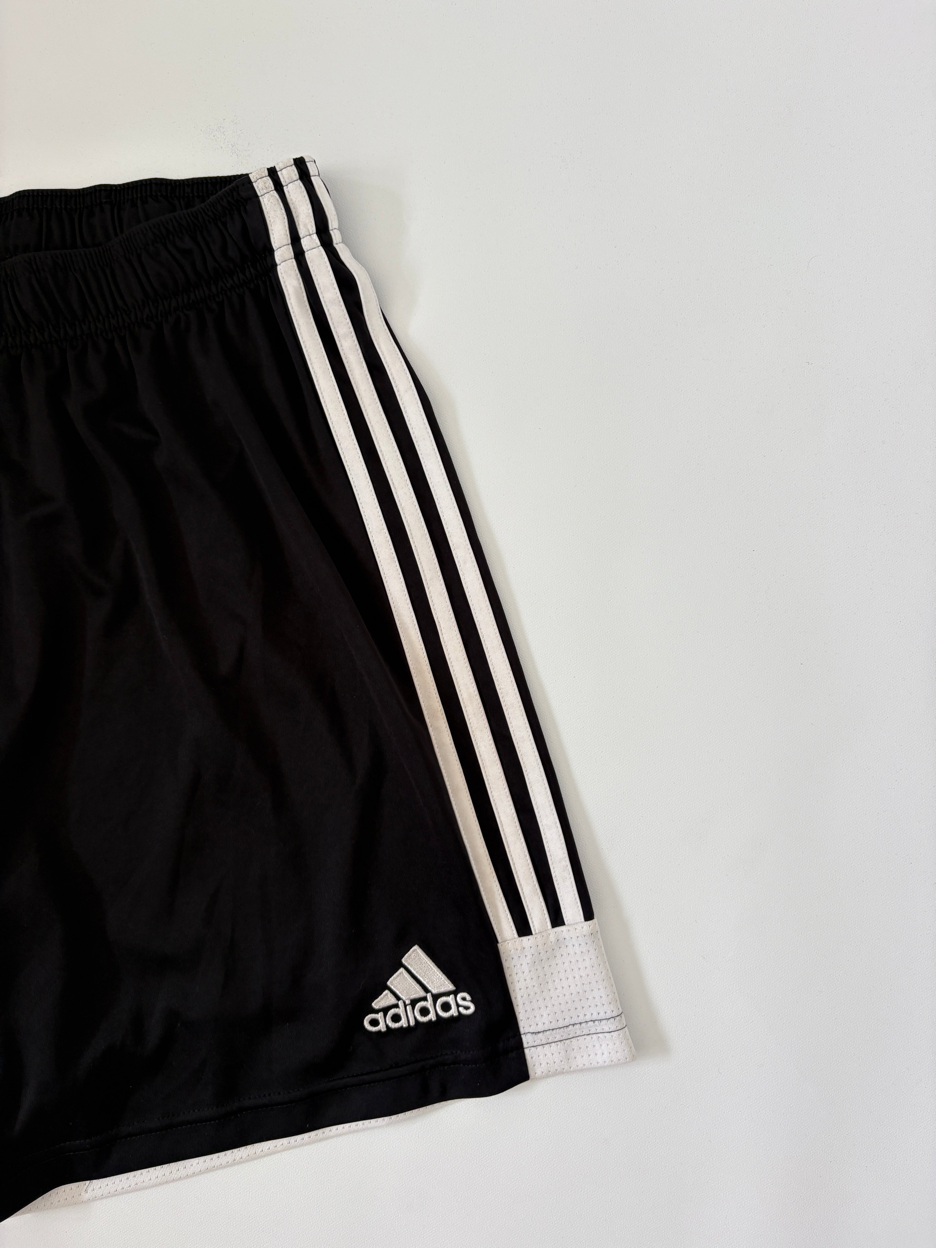 202 / Black Adidas Shorts w/ White Blocking