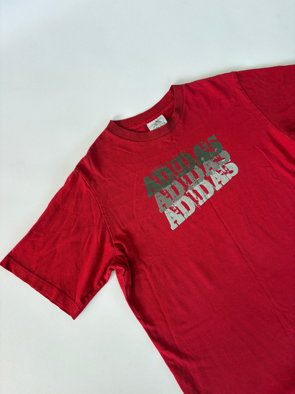 304 / Red Adidas Logo T-shirt