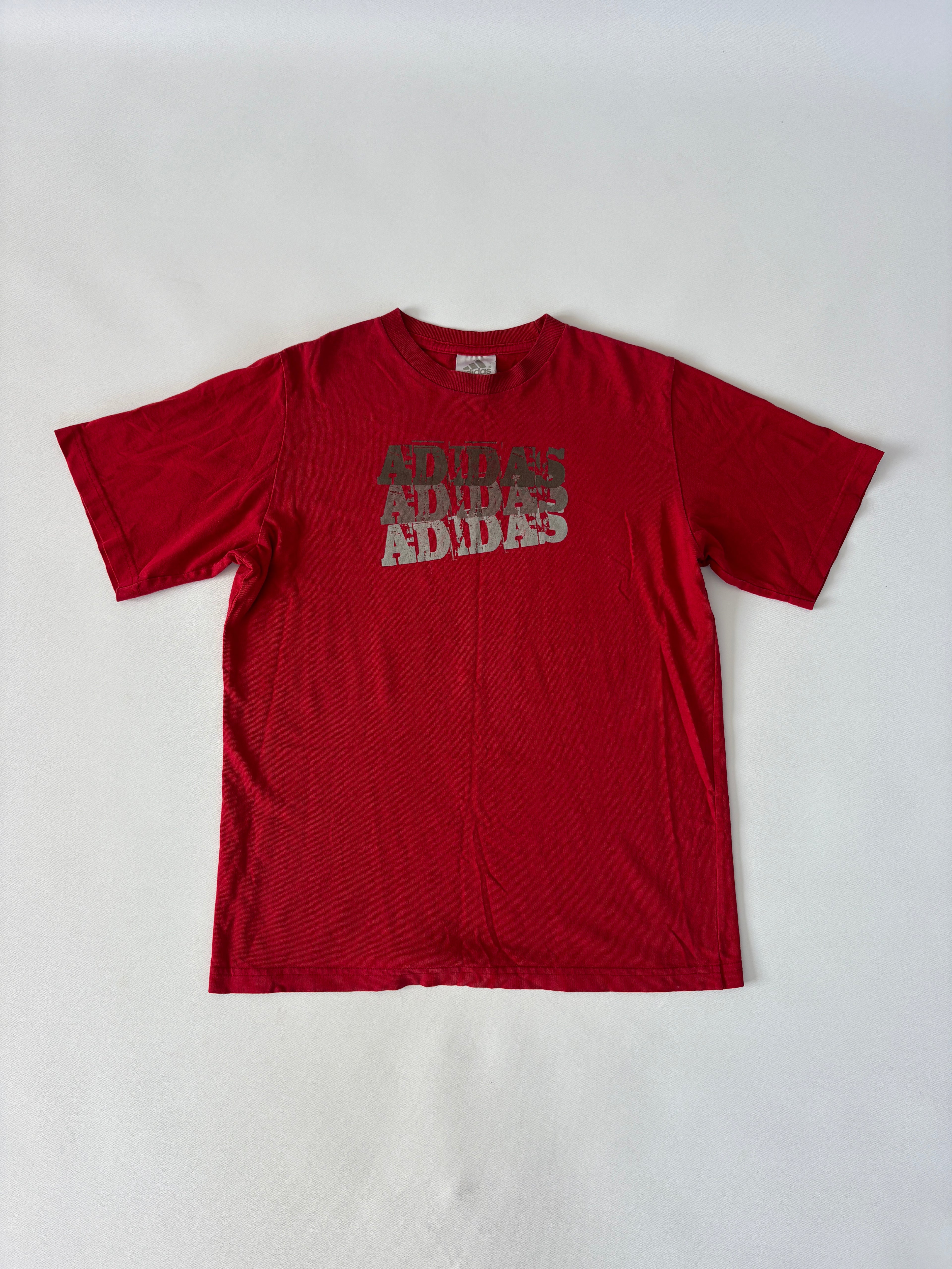 304 / Red Adidas Logo T-shirt