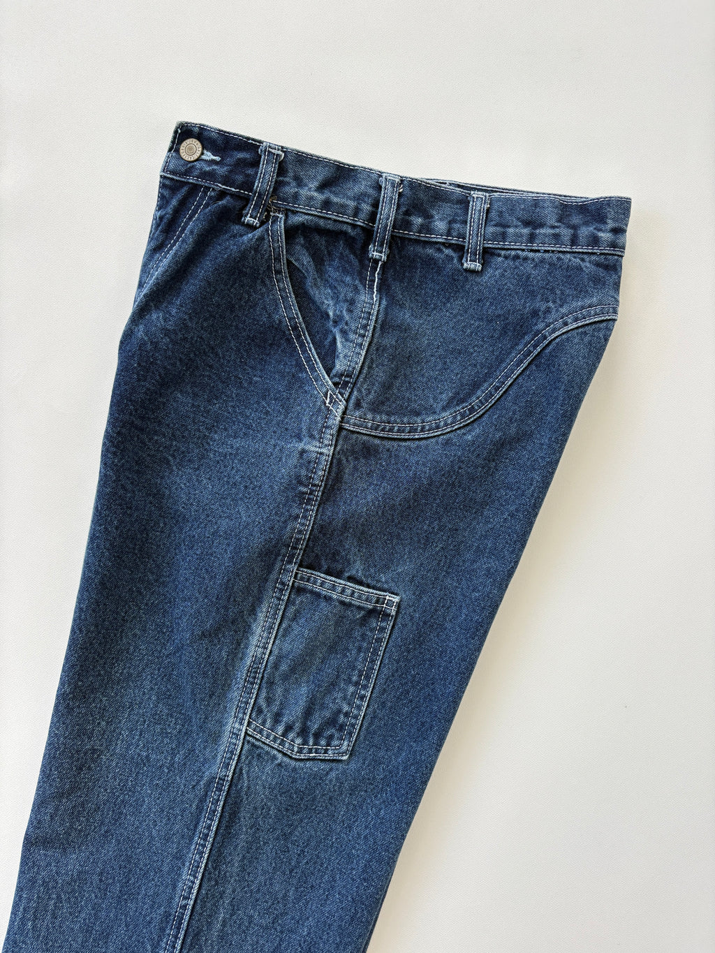 314 / Dark Wash Highrise Barrel Jeans