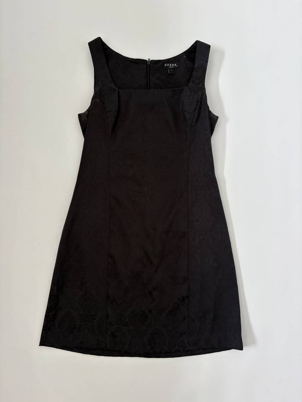 324 / Black Guess Floral Mini Dress