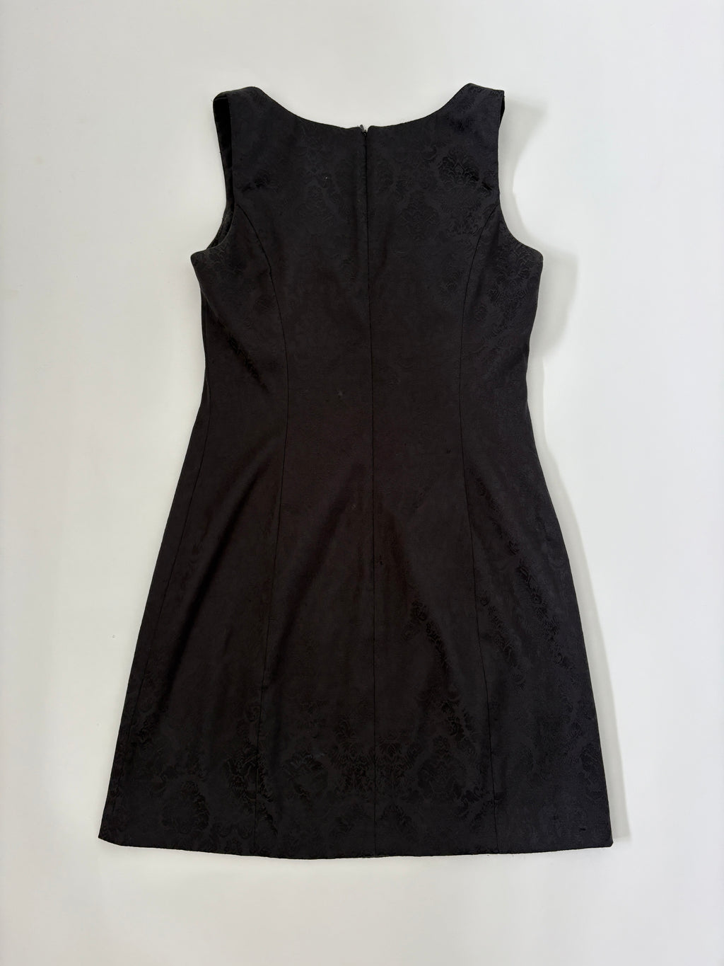 324 / Black Guess Floral Mini Dress