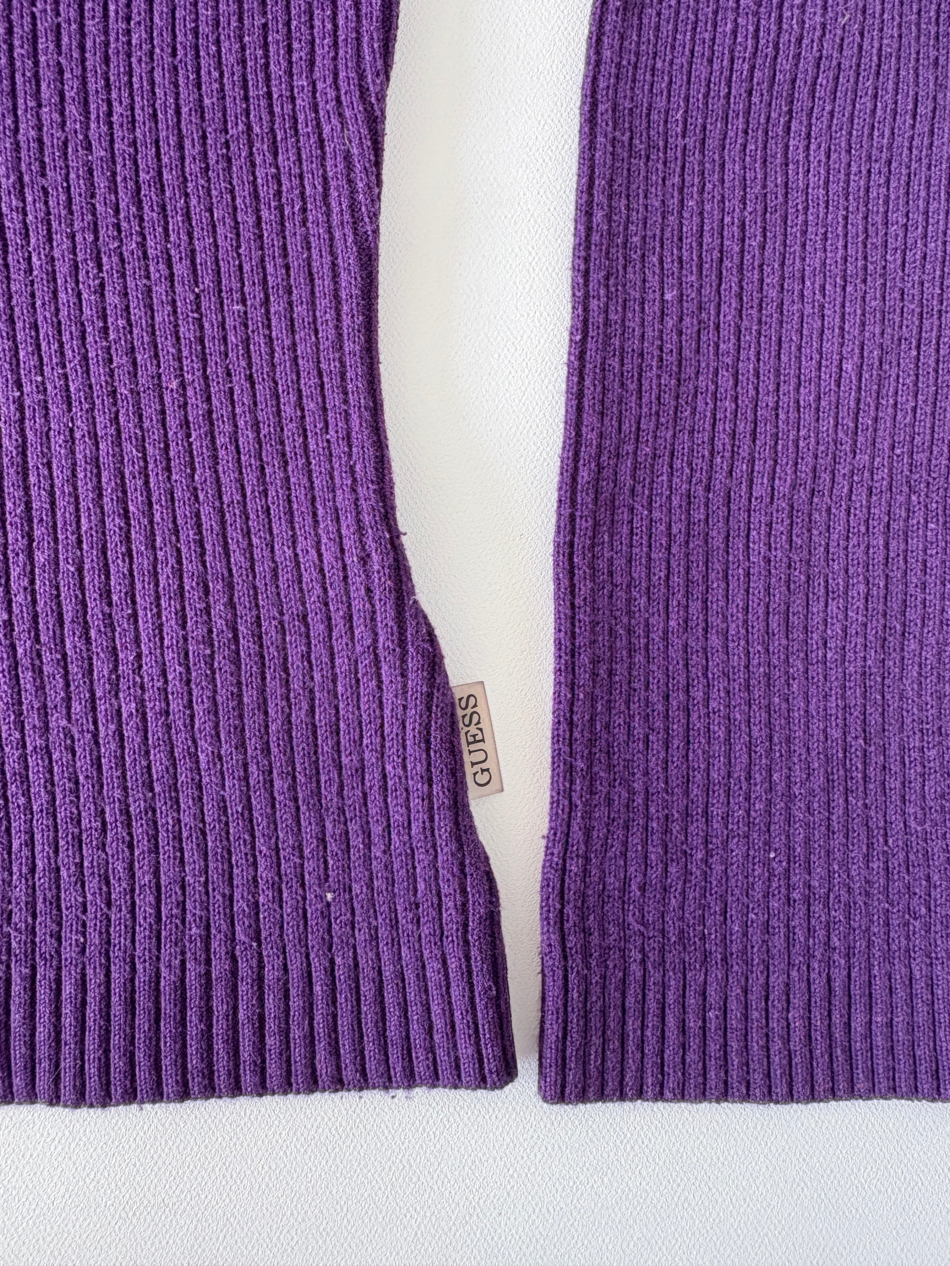 327 / Guess Purple Turtle Neck Sweater