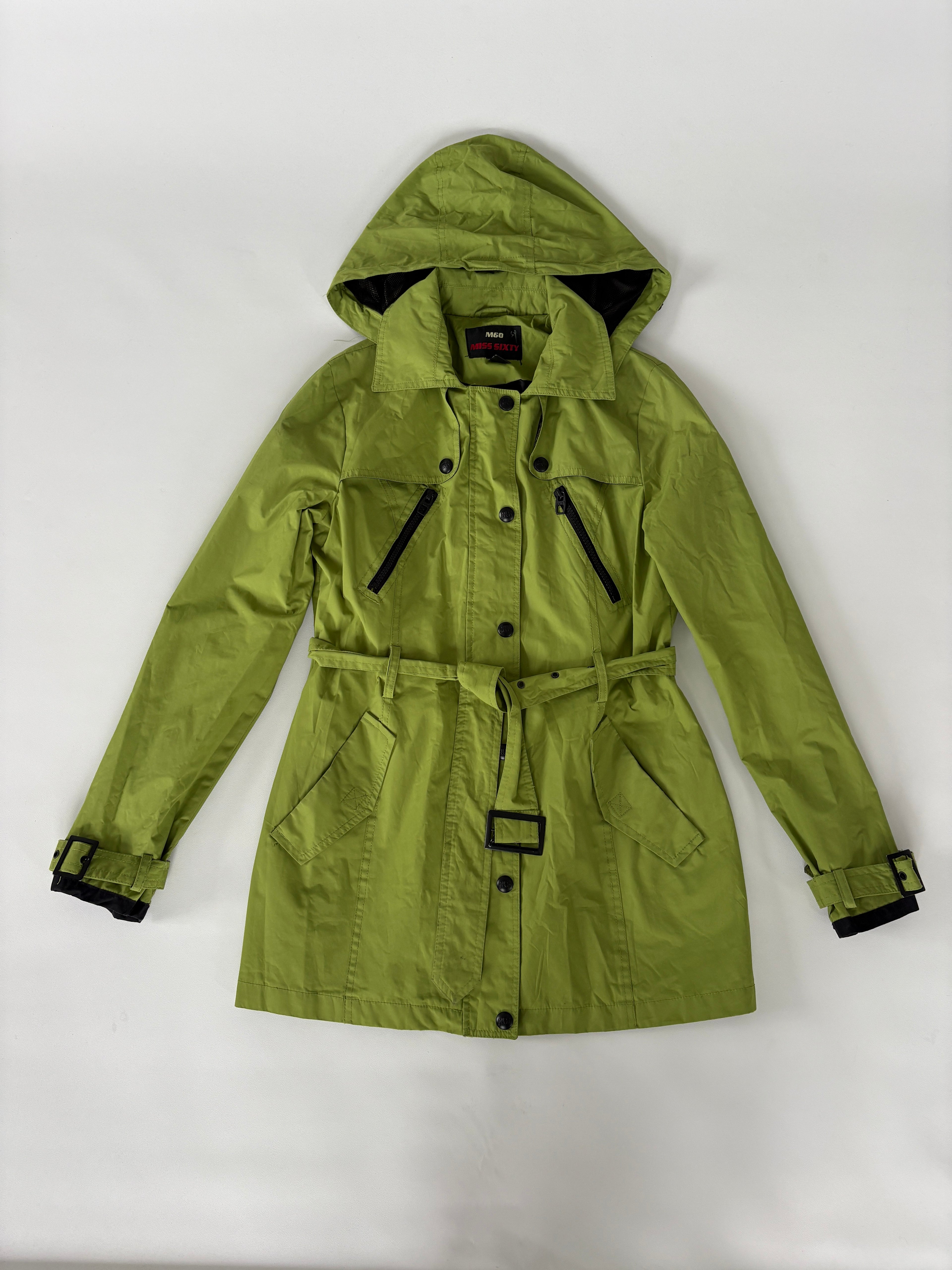 328 / Green Miss Sixy Raincoat