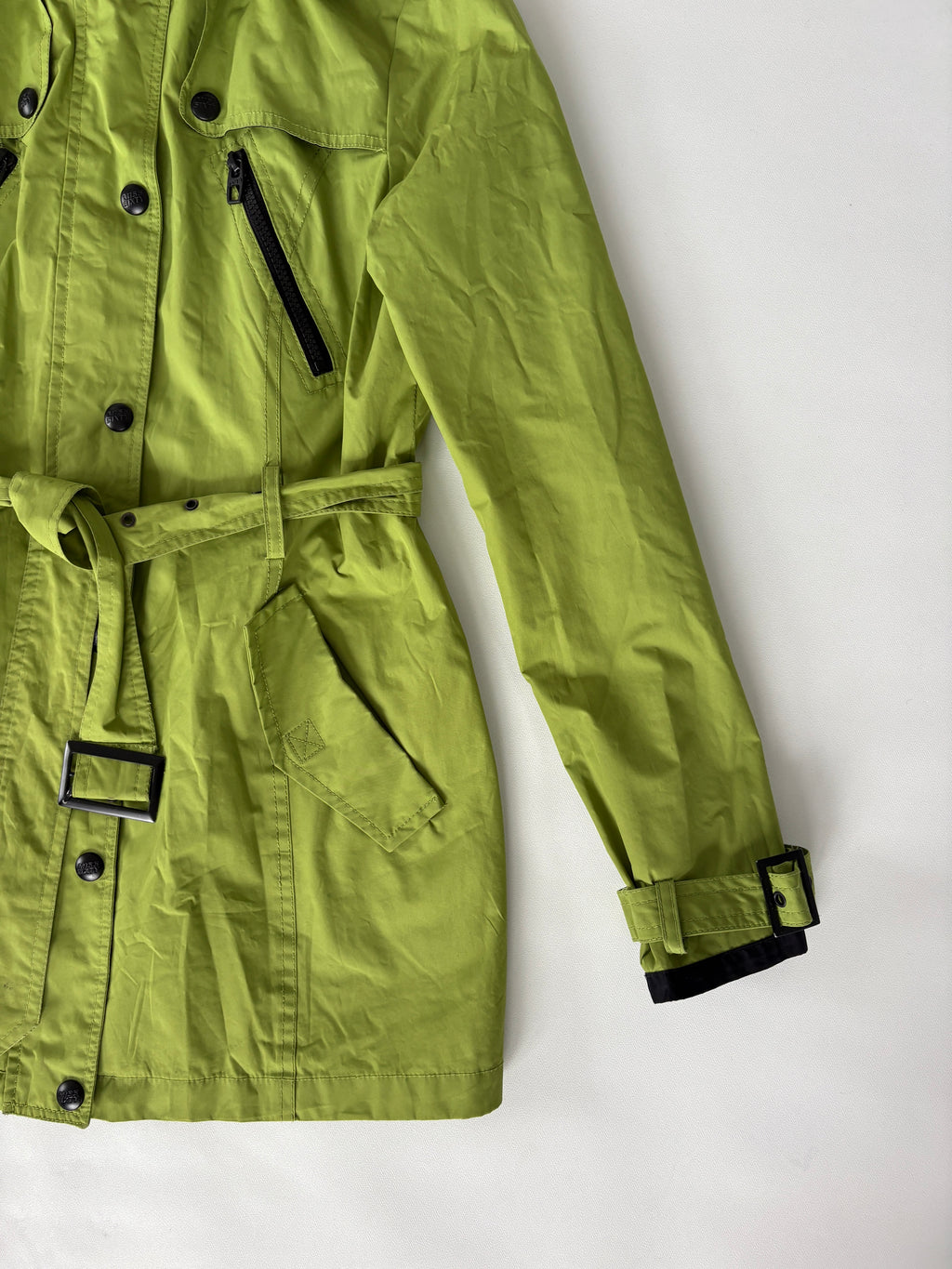 328 / Green Miss Sixy Raincoat