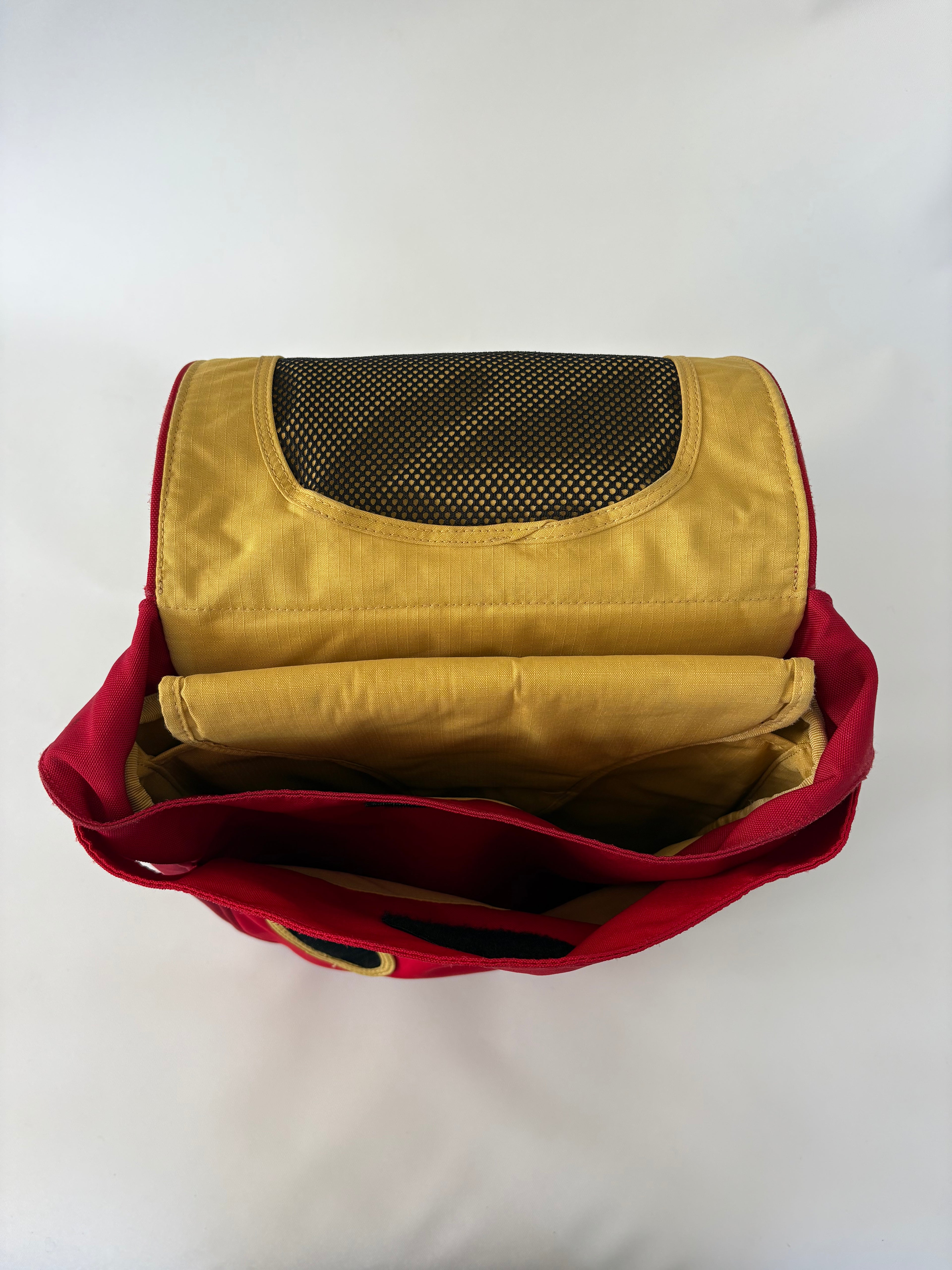 347 / Red & Yellow Crumpler Messanger Bag