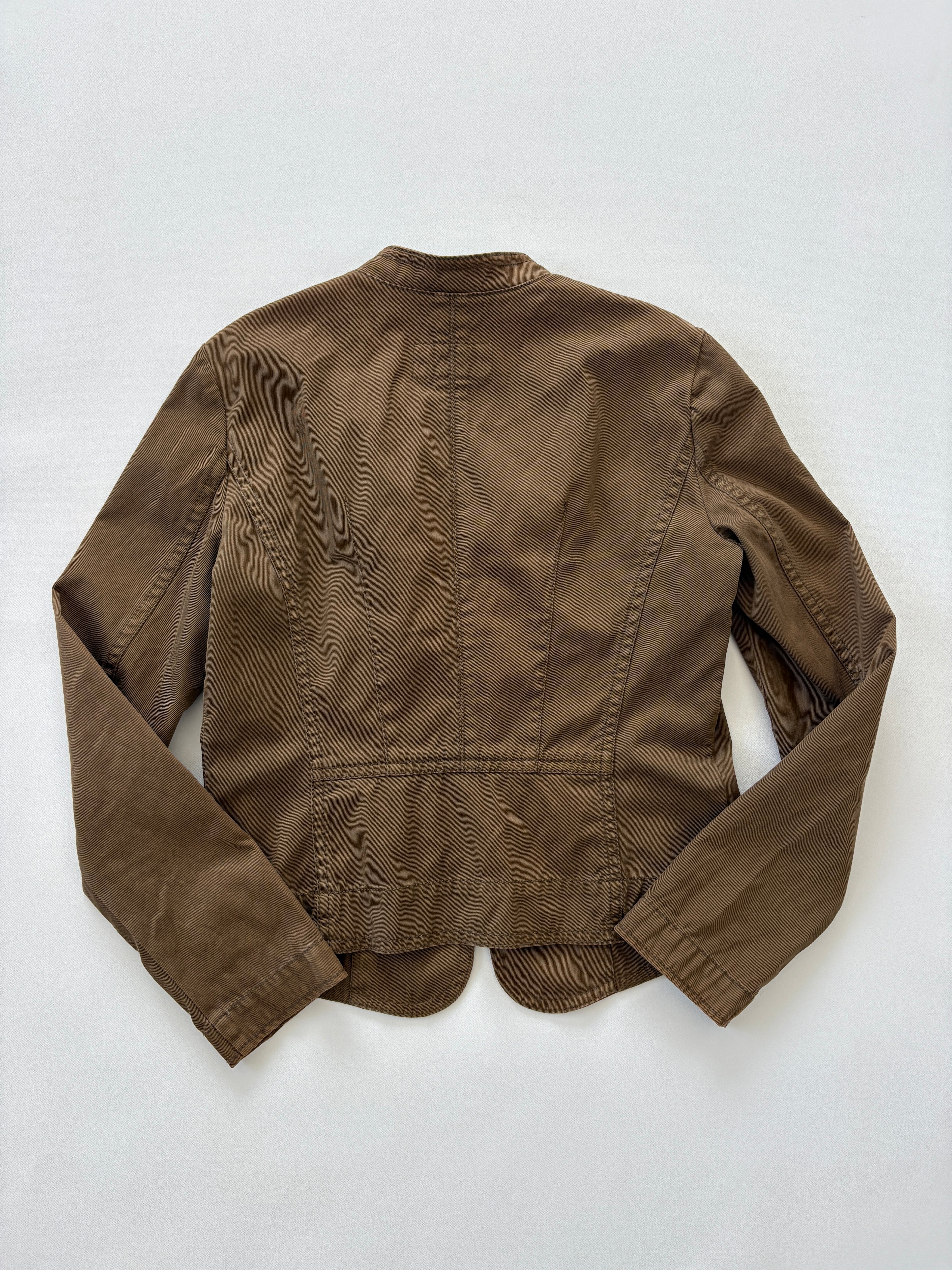 🔒 348 / Esprit Army Green Double Button Up Jacket