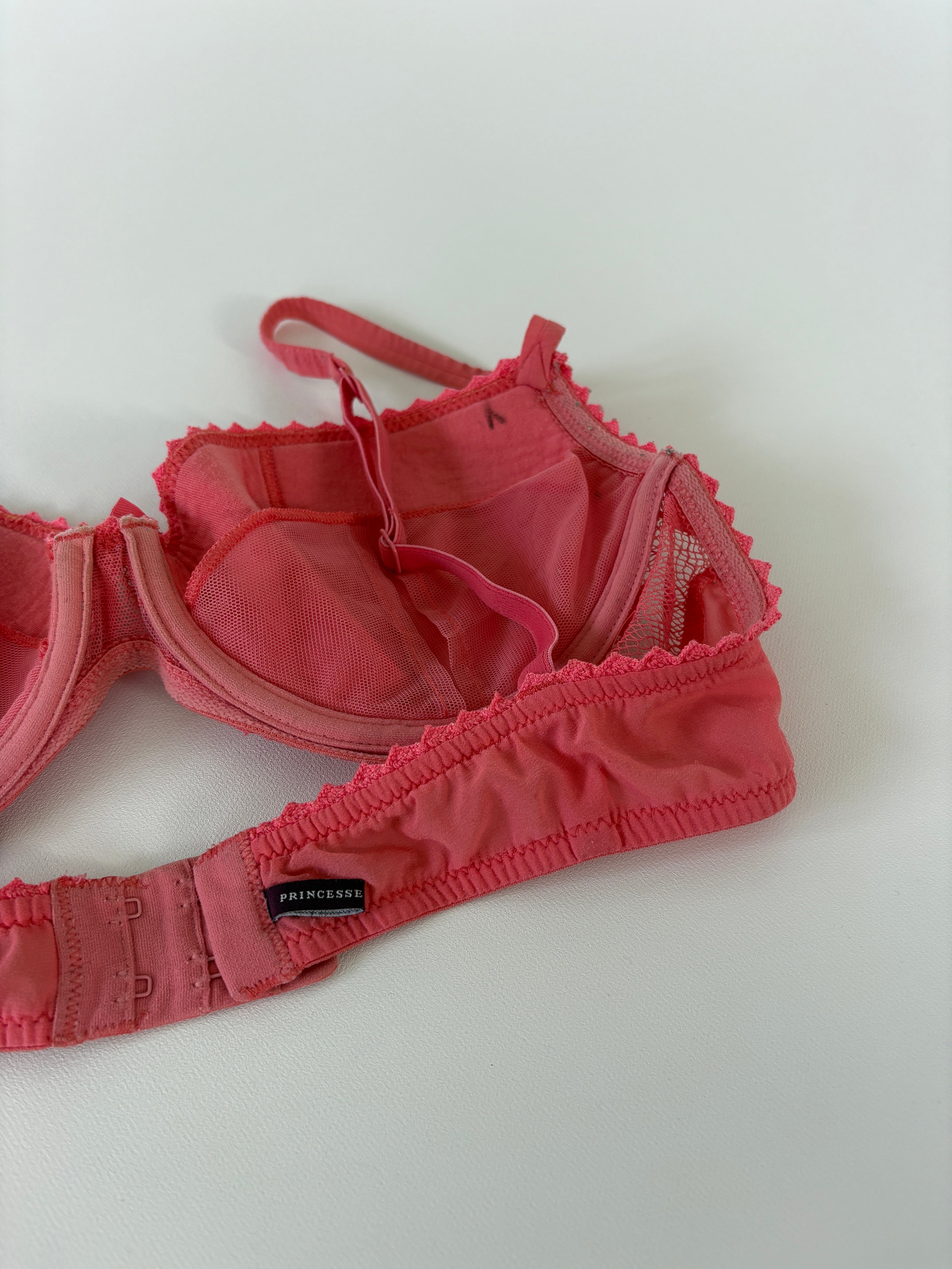 417 / Pink Lace Starry Bra
