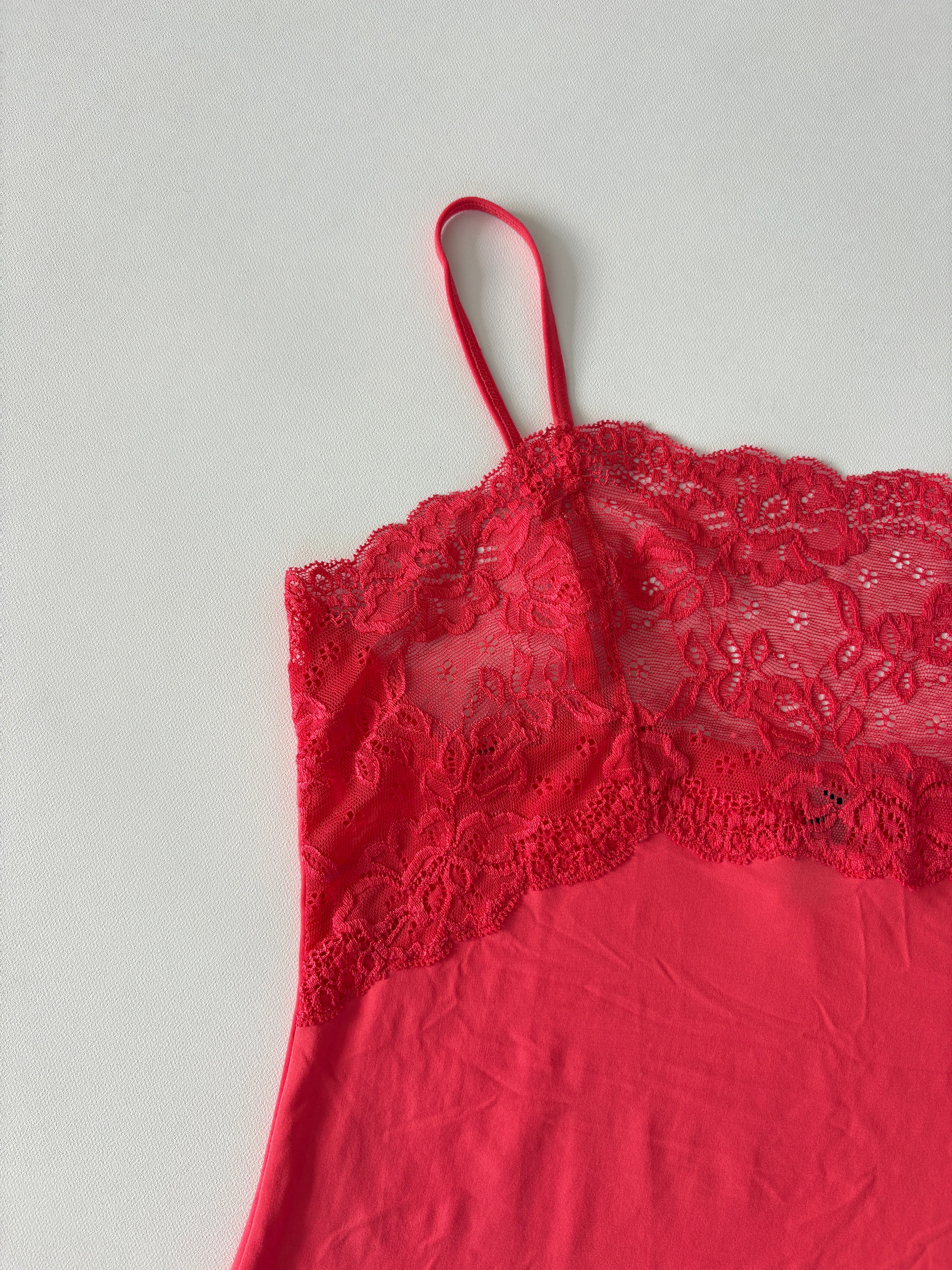 421 / Pink Lace Cami