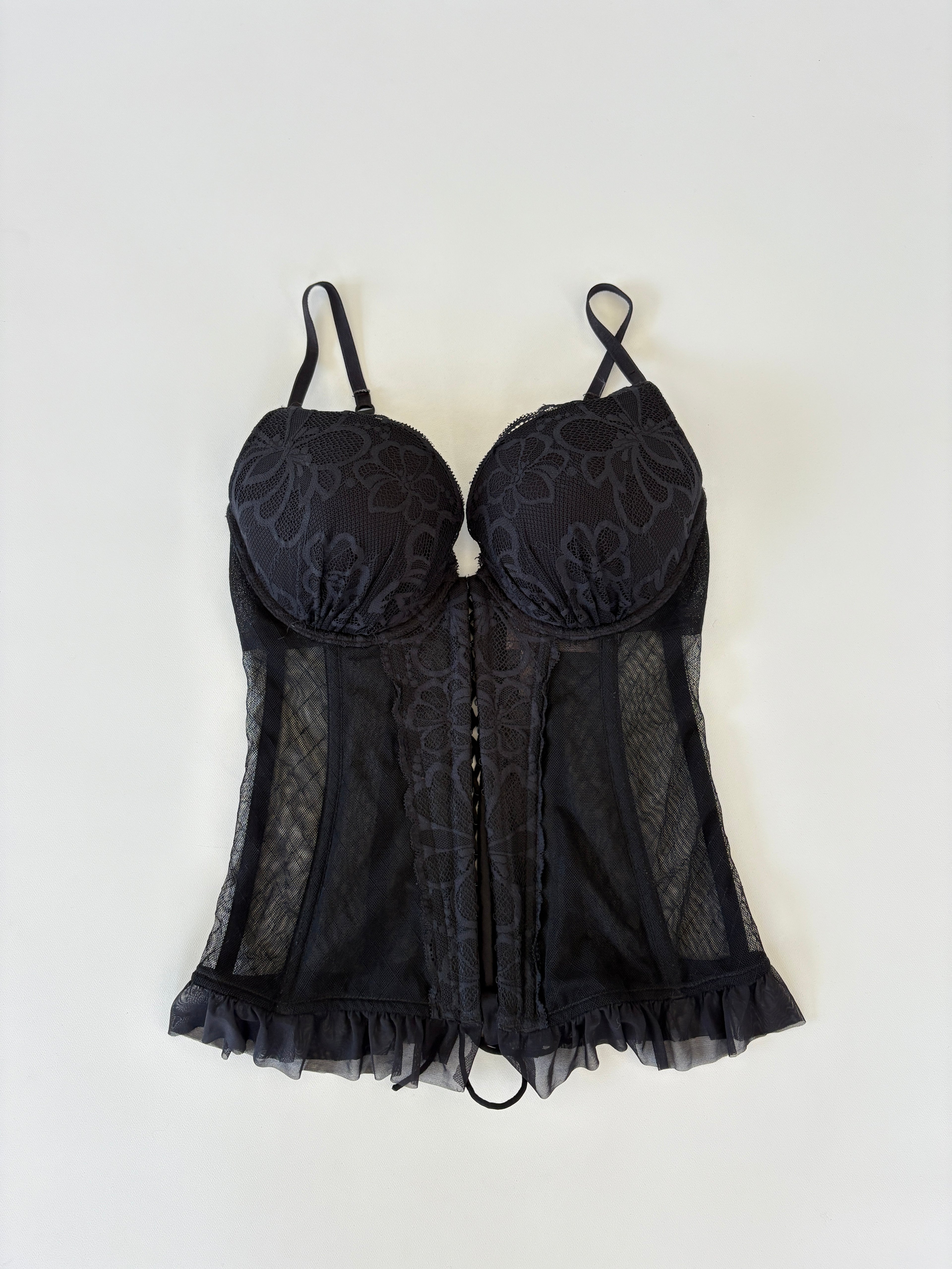 463 / Black La Senza Lace Corset