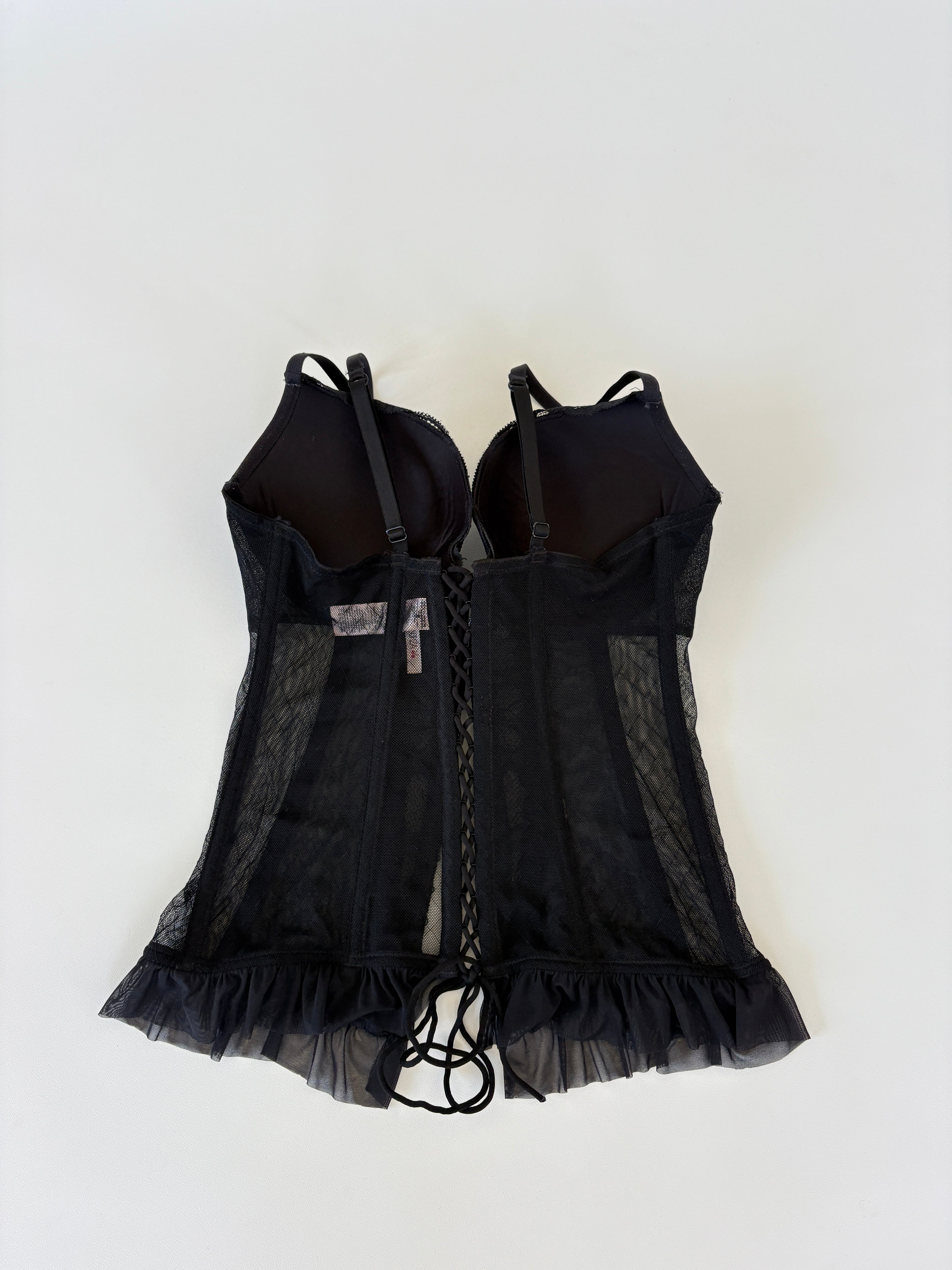 463 / Black La Senza Lace Corset