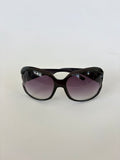 🔒 474 / Purple Lense Large Frame Sunglasses