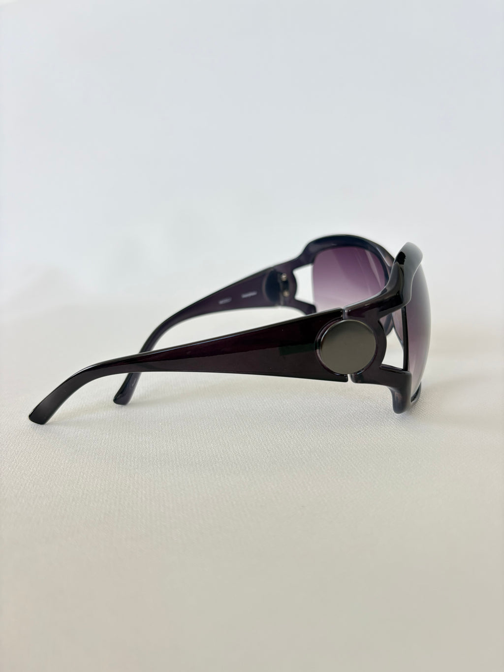🔒 474 / Purple Lense Large Frame Sunglasses