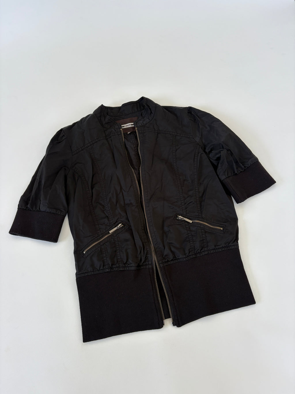 🔒 516 / Black Short Sleeve Jacket