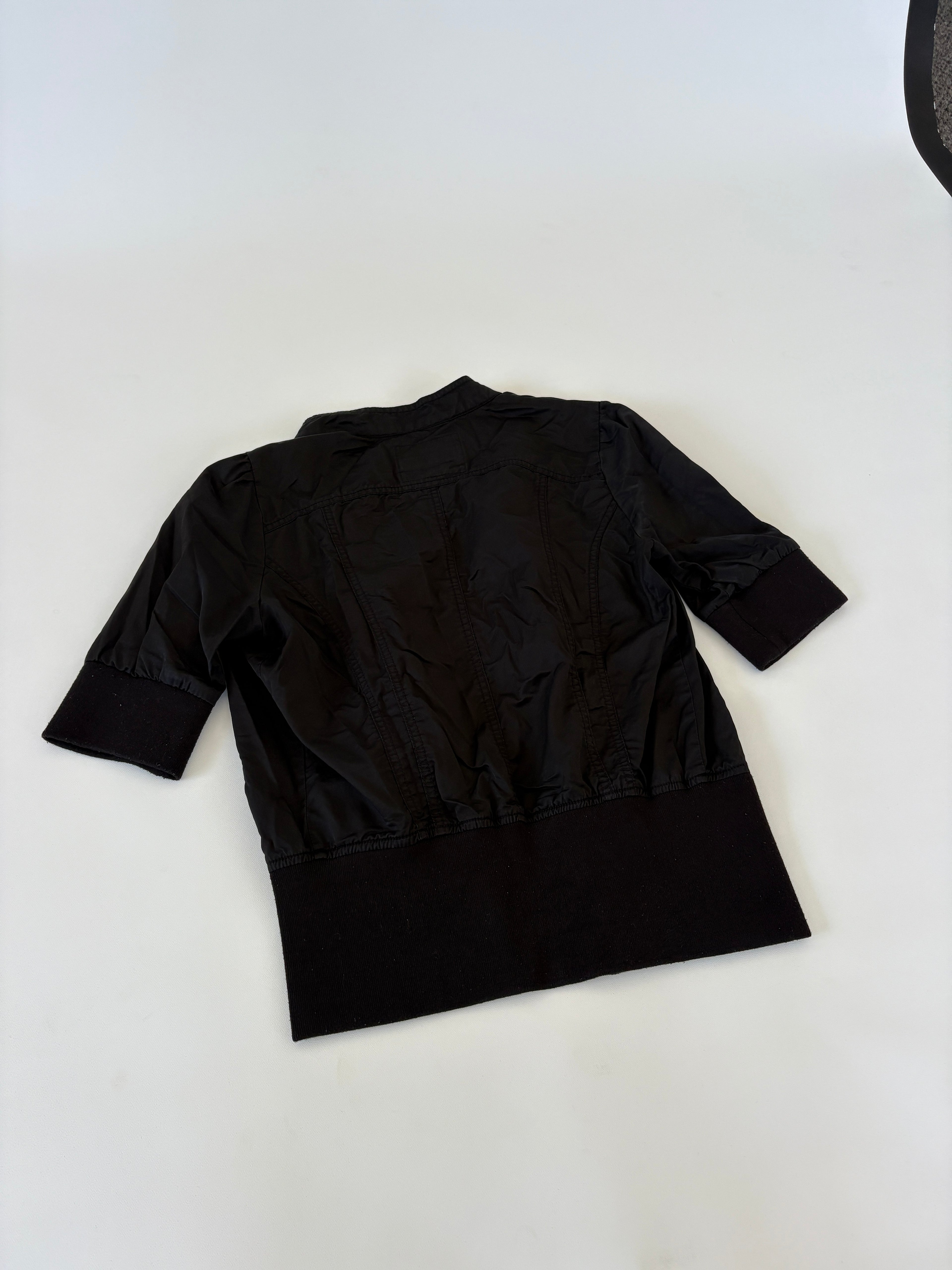 🔒 516 / Black Short Sleeve Jacket