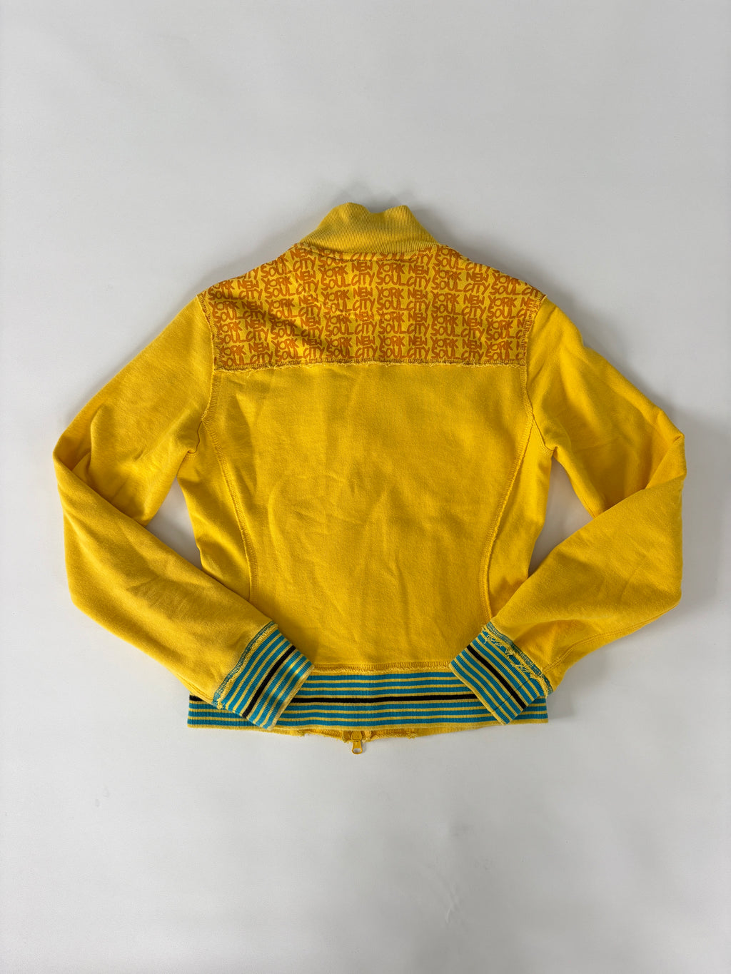 526 / Yellow '555 SOUL' Zip Up Jacket