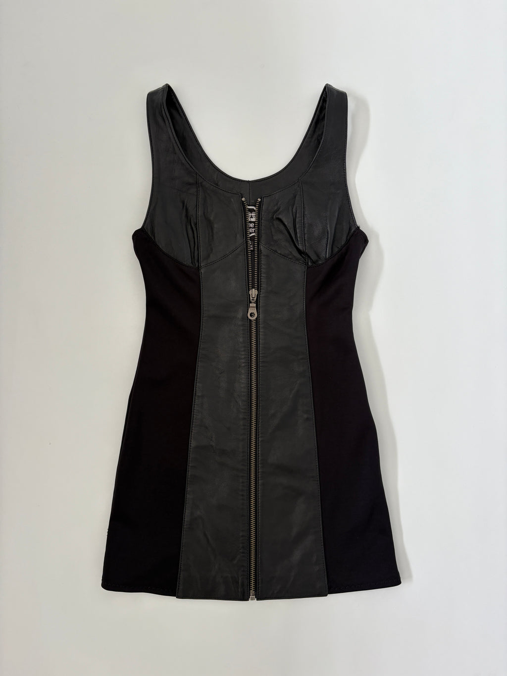 543 / Genuine Leather Dress