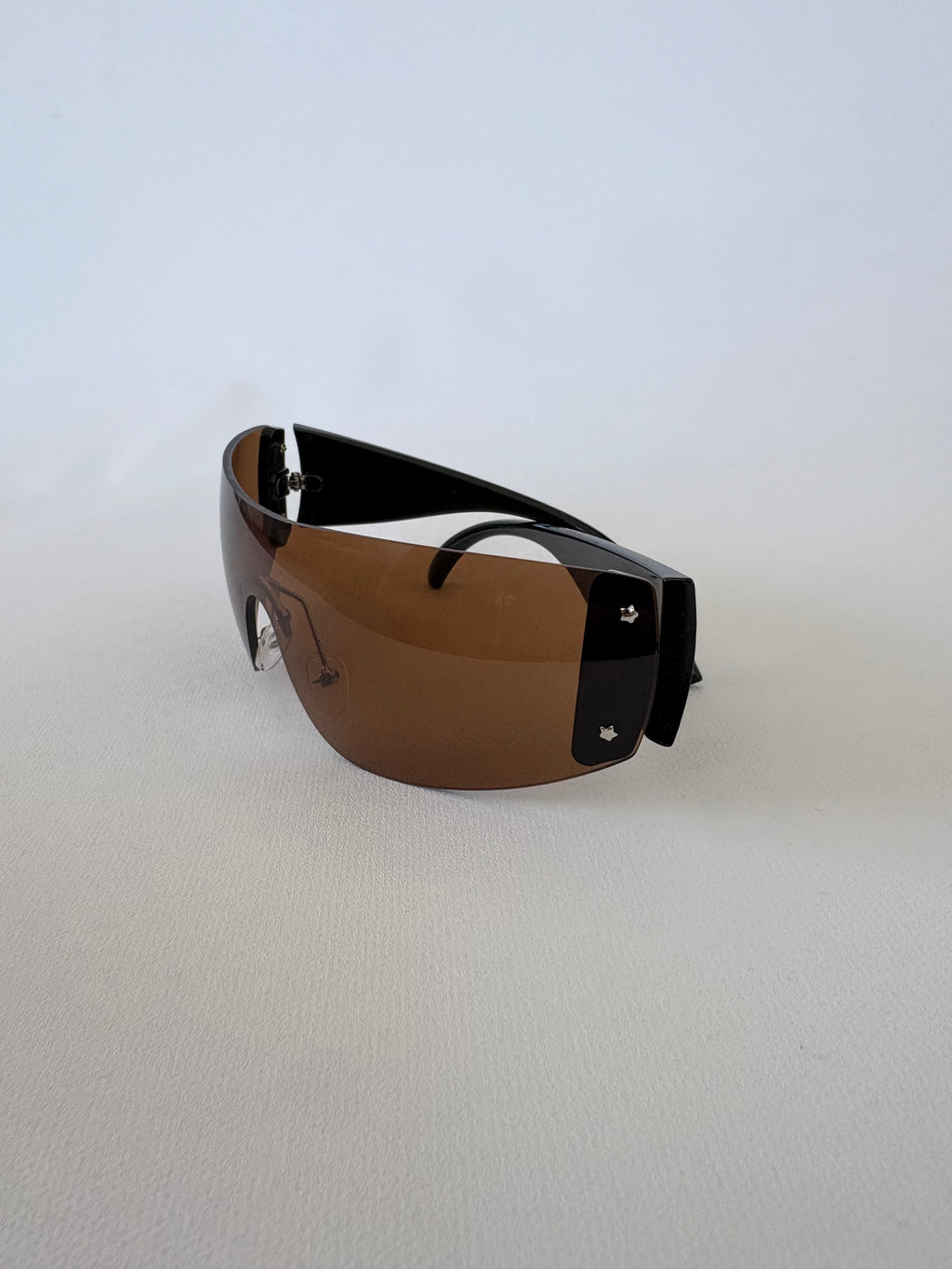 546 / Brown Panel Sunglasses