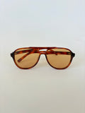 🔒 549 / Le Specs Orange Lens Tortise Frame Sunglasses