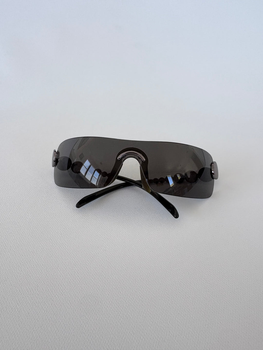 550 / Dior Ruthenium Rimless Sunglasses