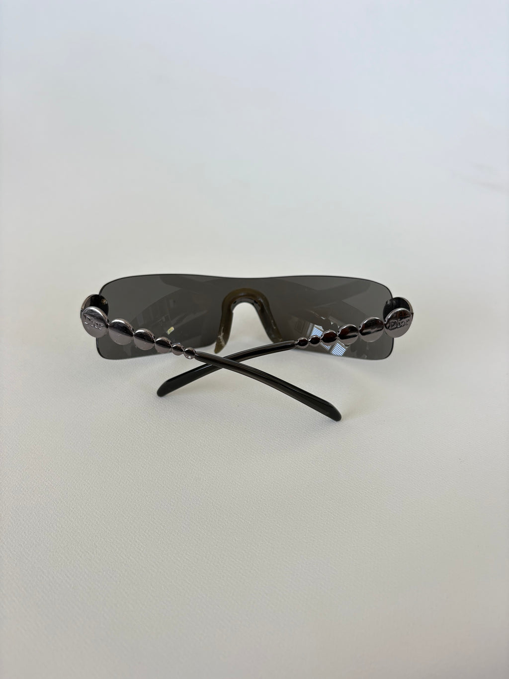 550 / Dior Ruthenium Rimless Sunglasses