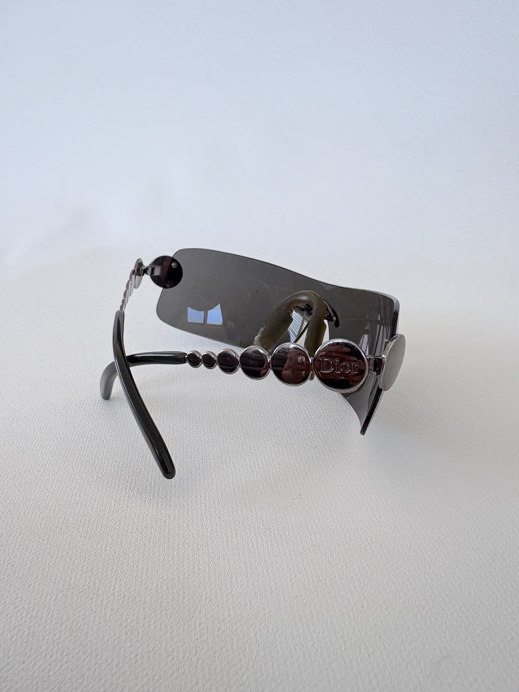 550 / Dior Ruthenium Rimless Sunglasses