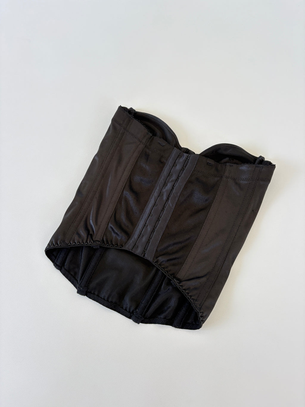 609 / Satin Strapless Croset