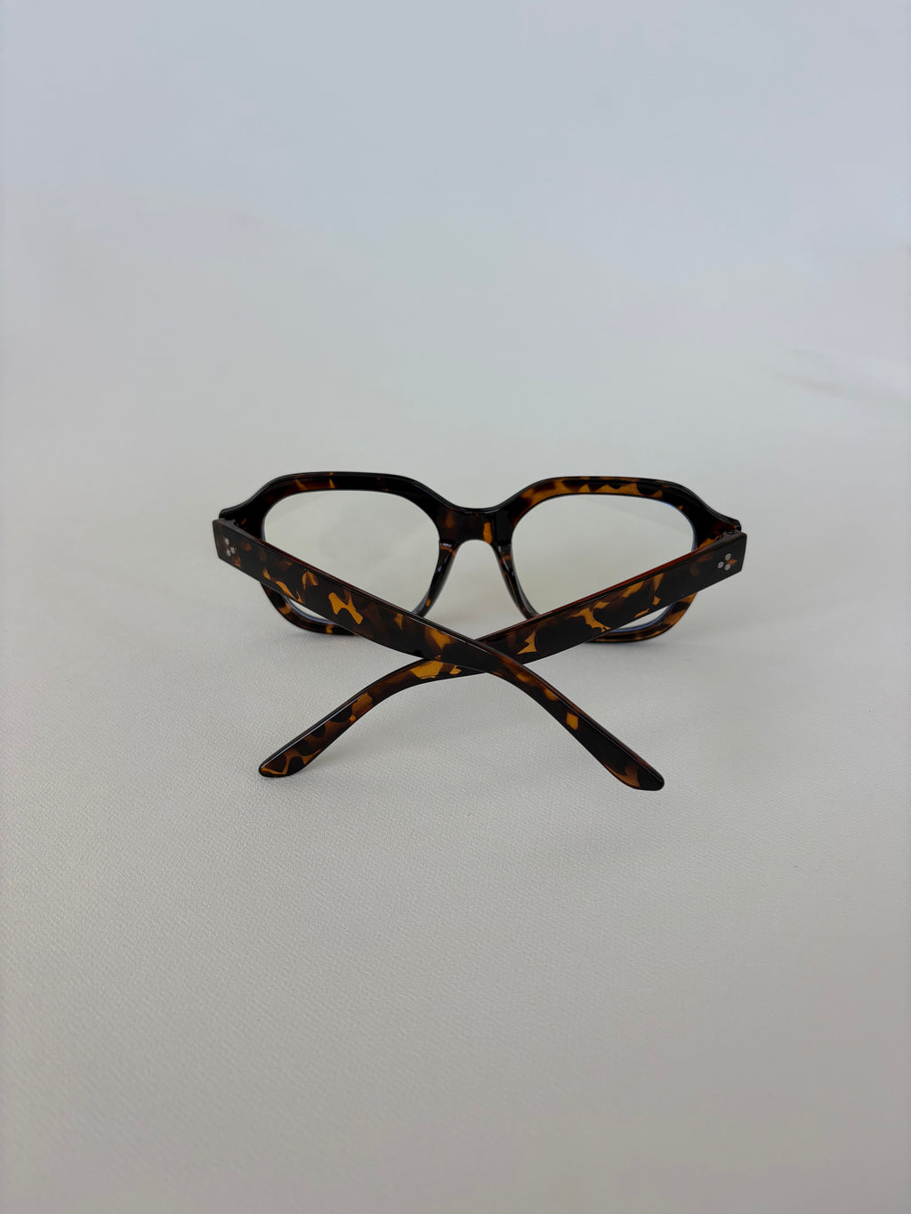 🔒 615 / Large Frame Tortoise Blue Light Glasses