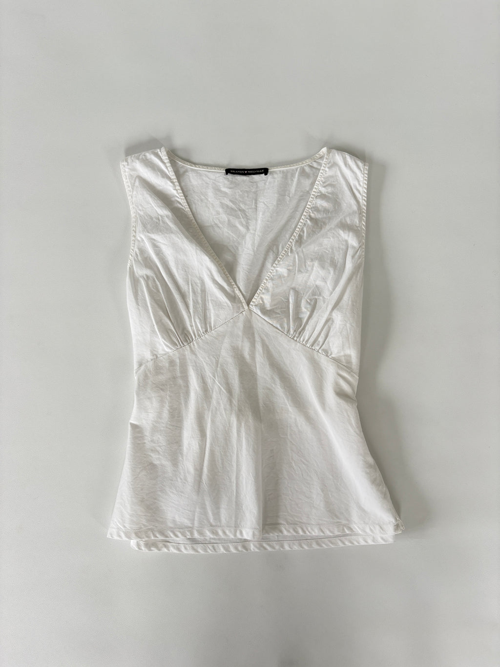 636 / White Brandy Melville Tank