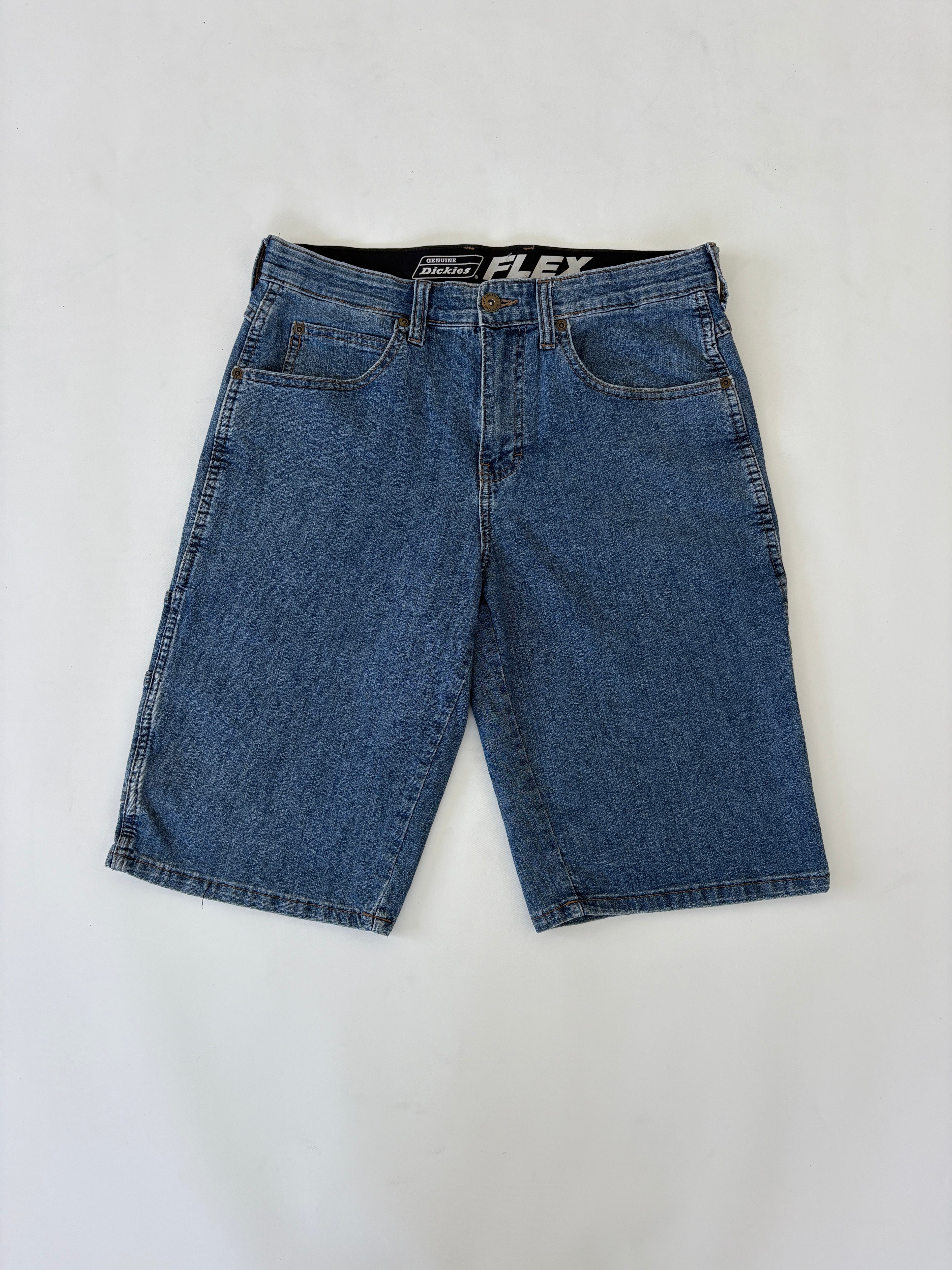 663 / Dickies Denim Jorts w/ Elastic Waistband