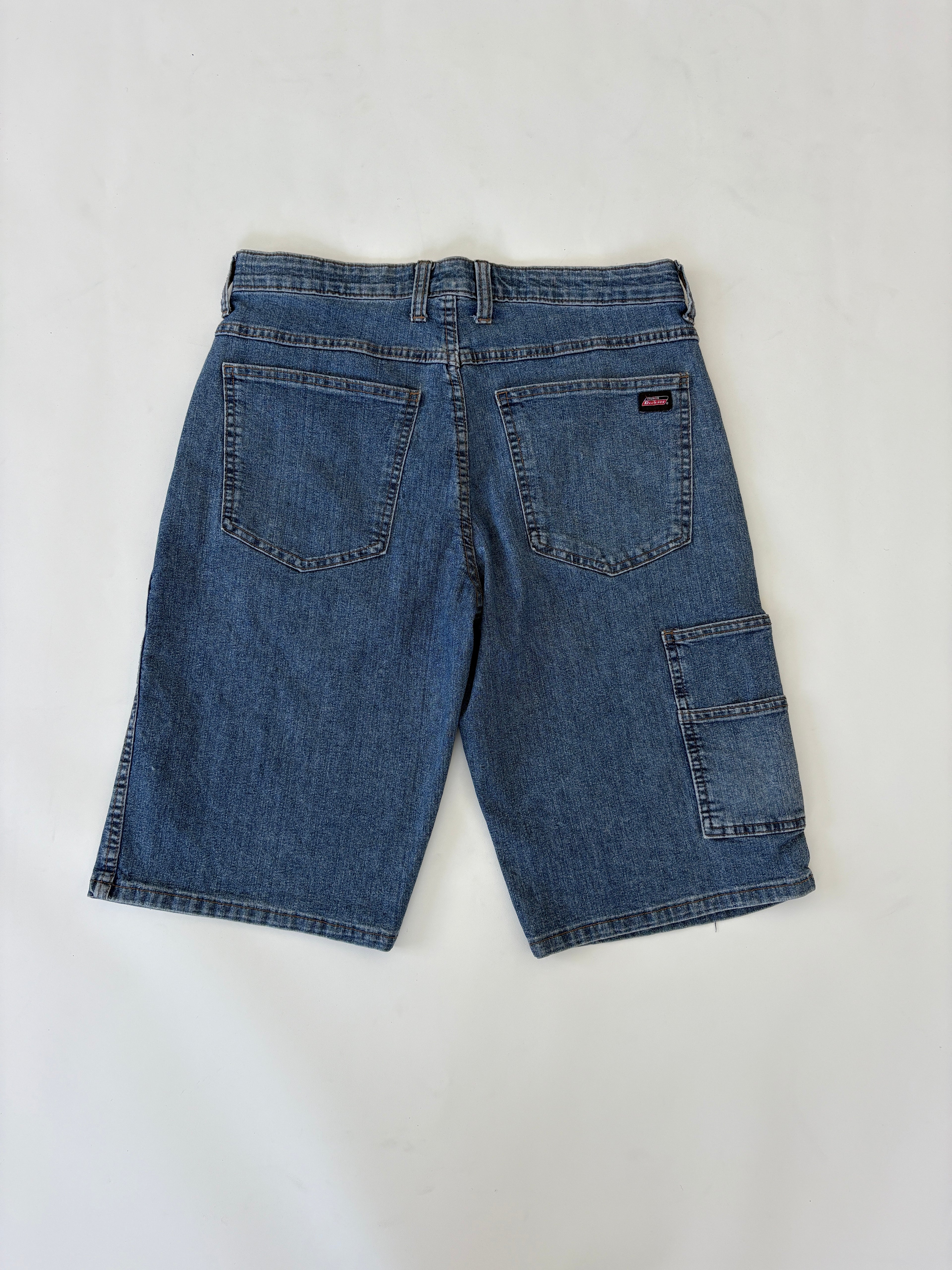 663 / Dickies Denim Jorts w/ Elastic Waistband