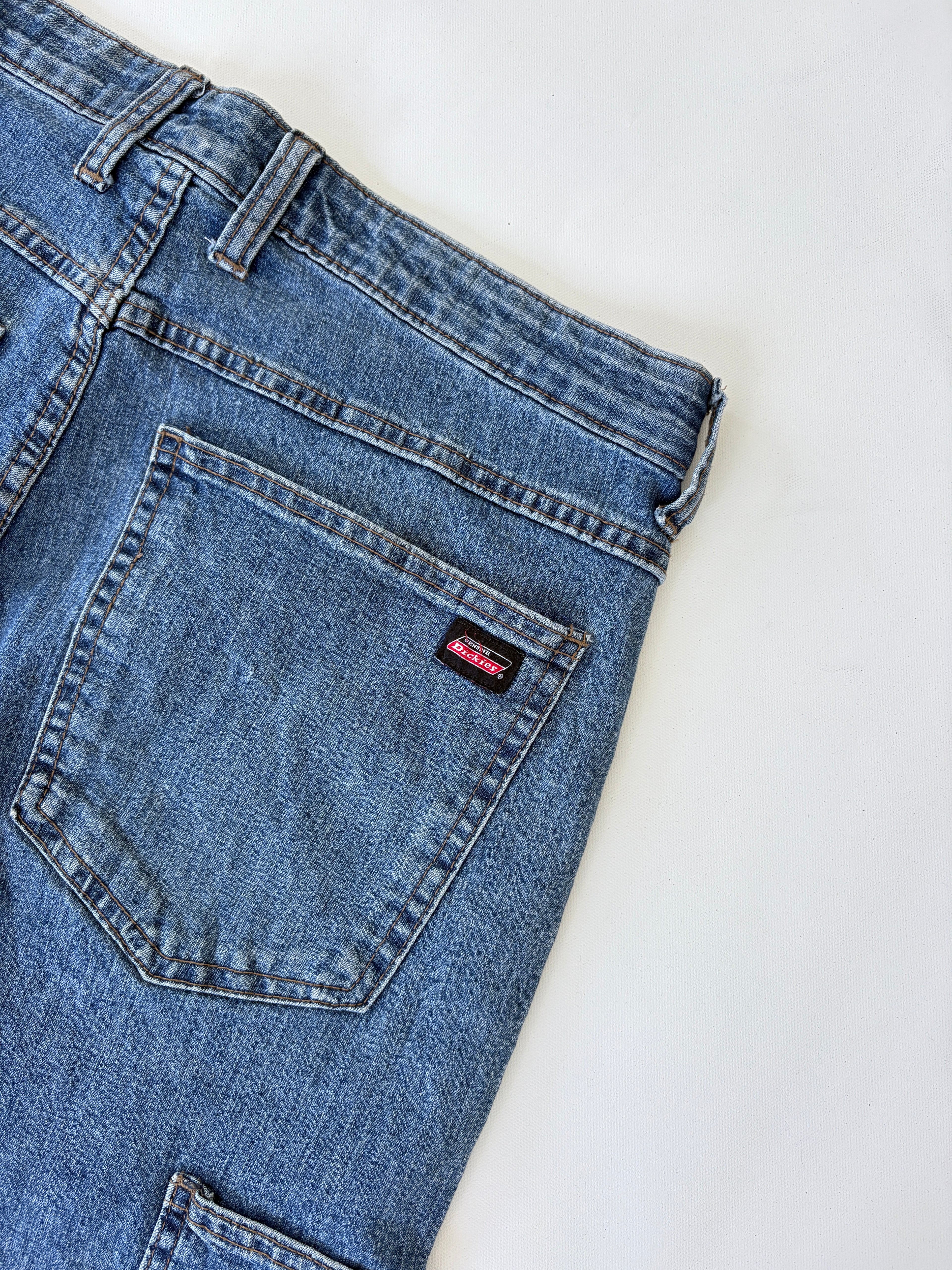 663 / Dickies Denim Jorts w/ Elastic Waistband