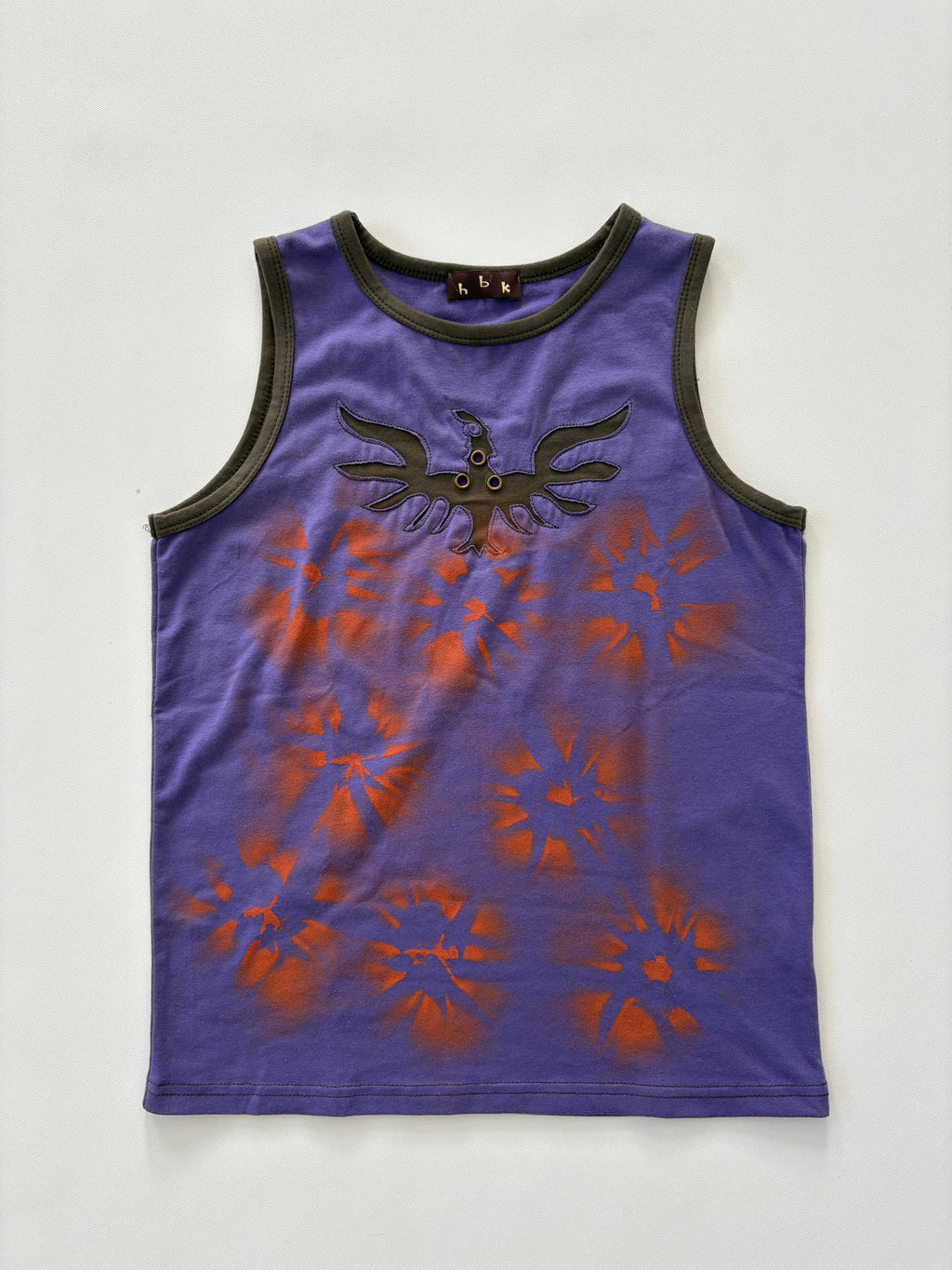 665 / Purple & Orange HBK Tank