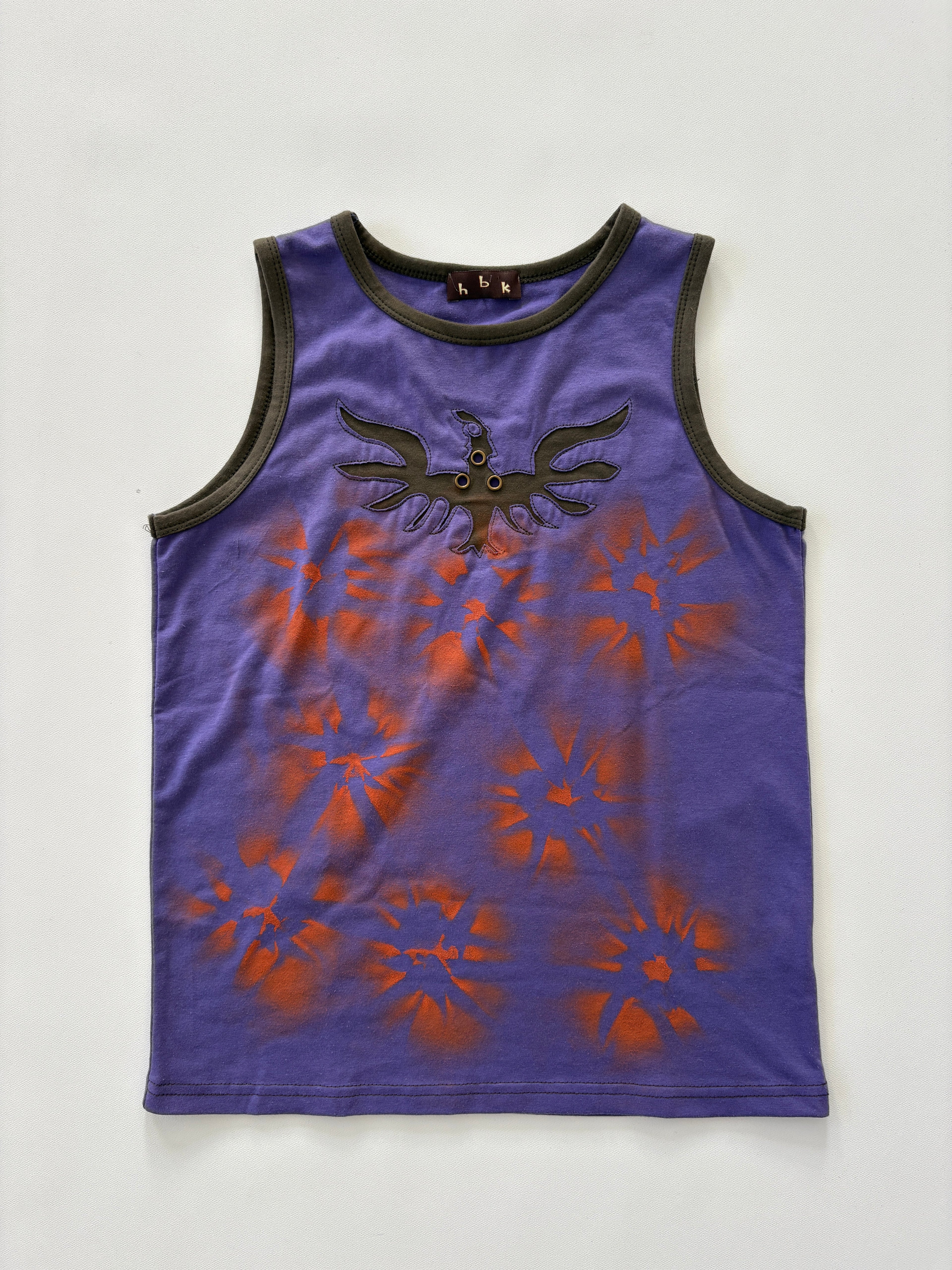 665 / Purple & Orange HBK Tank