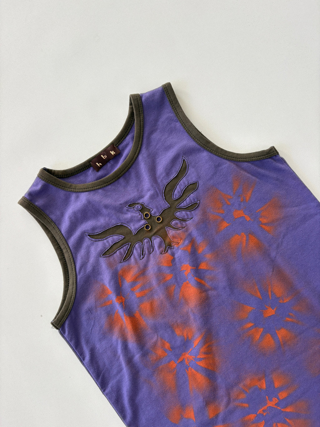 665 / Purple & Orange HBK Tank