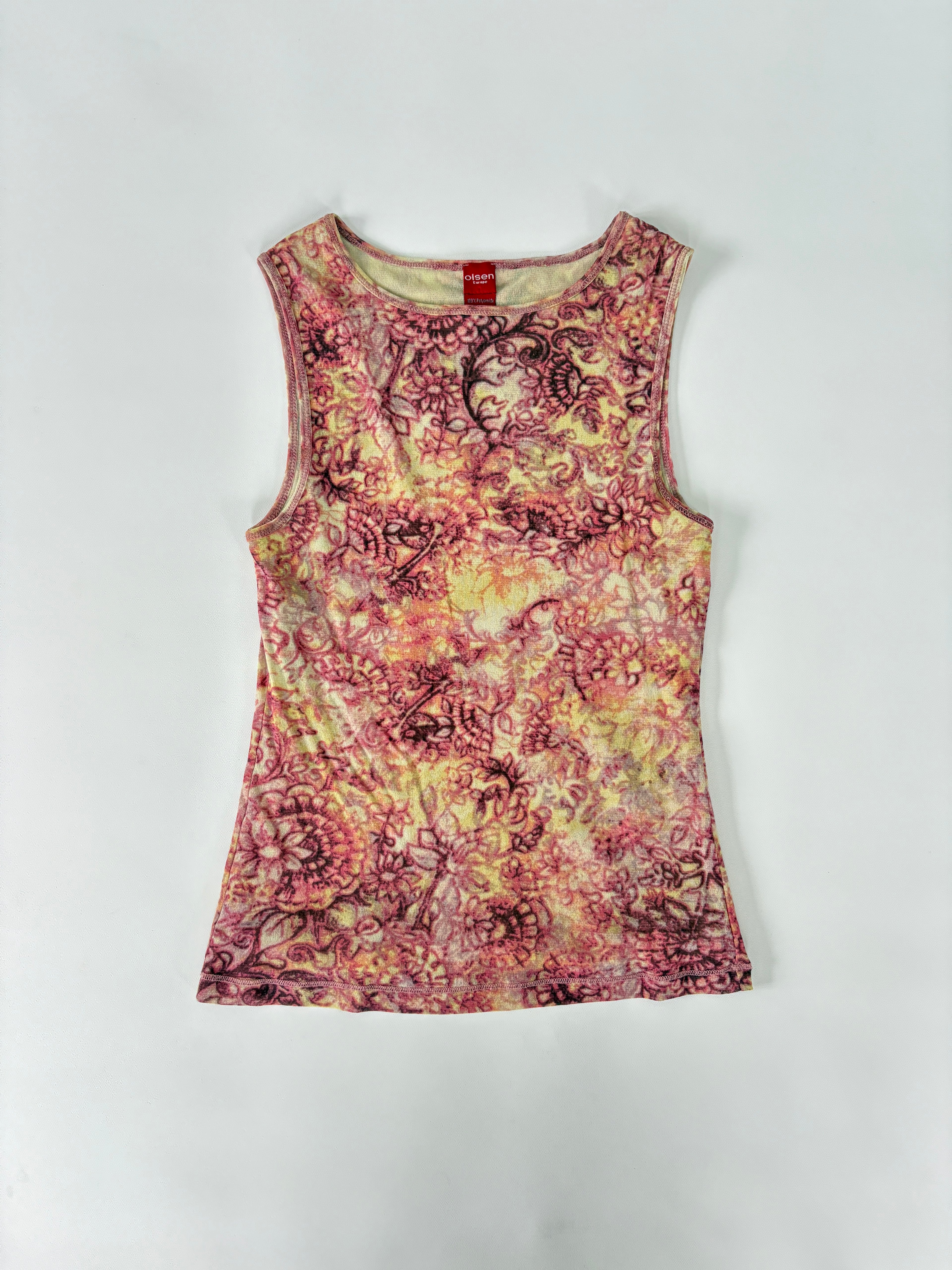 687 / Floral Olsen Tank