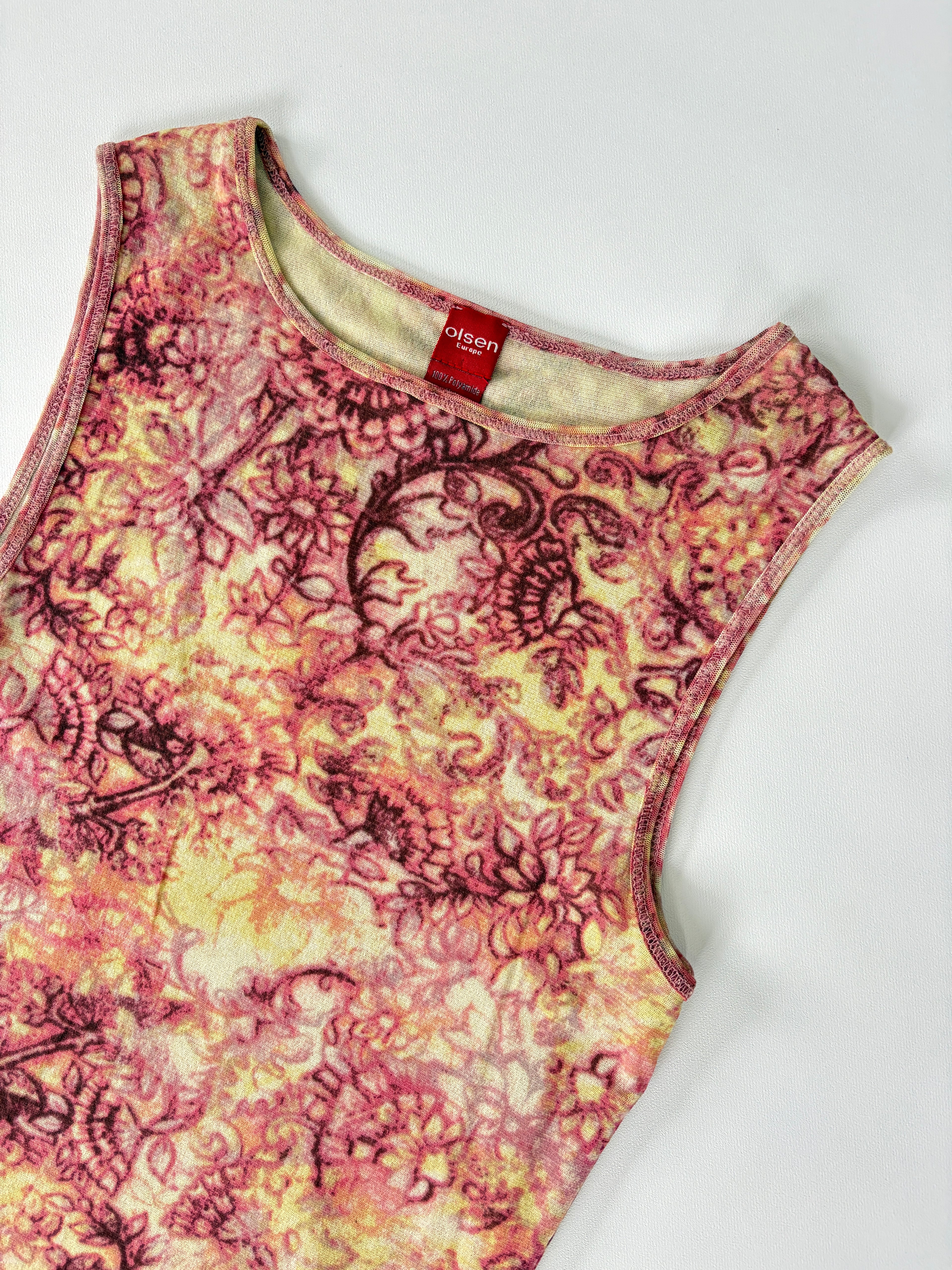 687 / Floral Olsen Tank