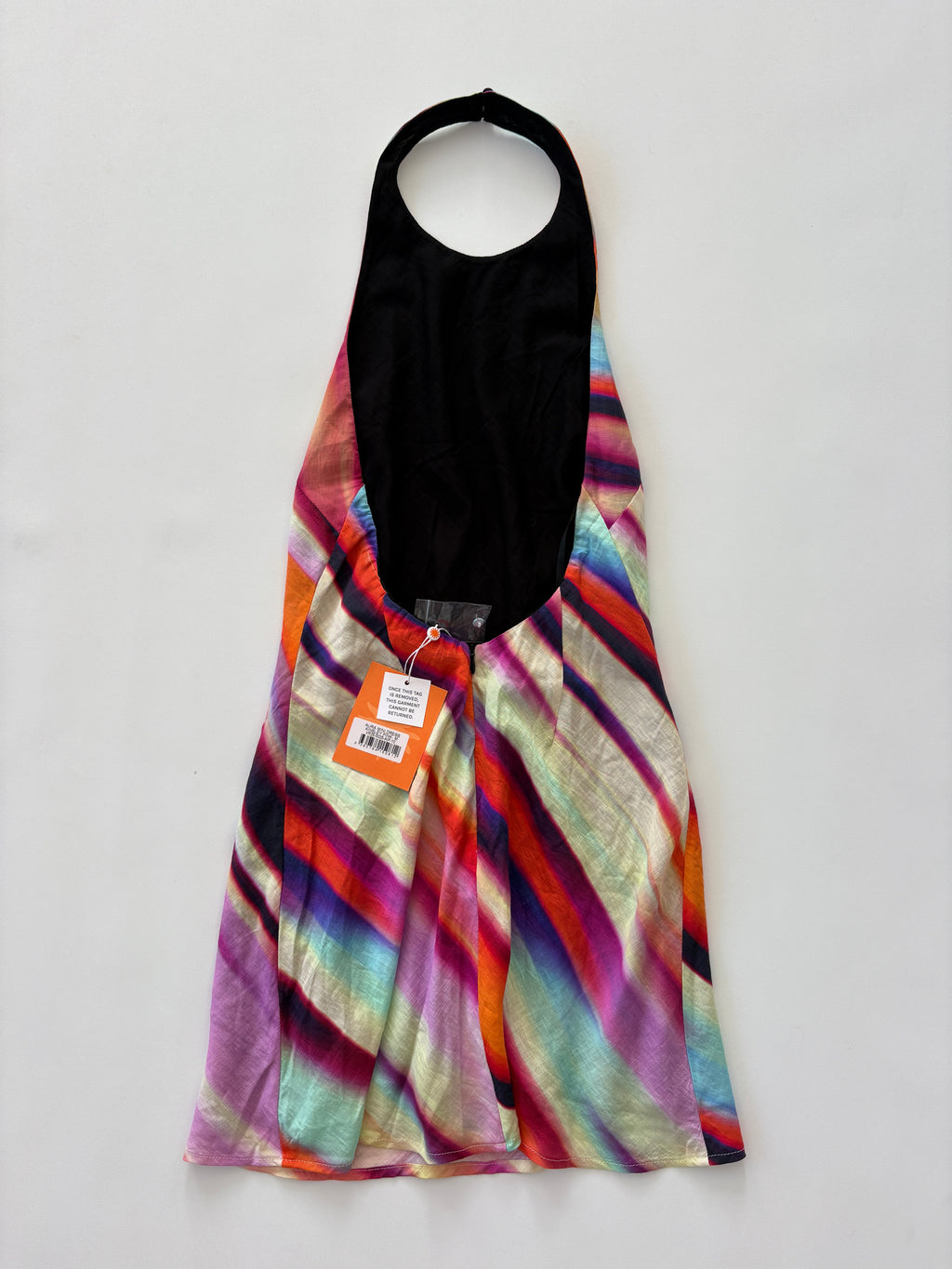 741 / Multi Colour Halter Dress *NEW