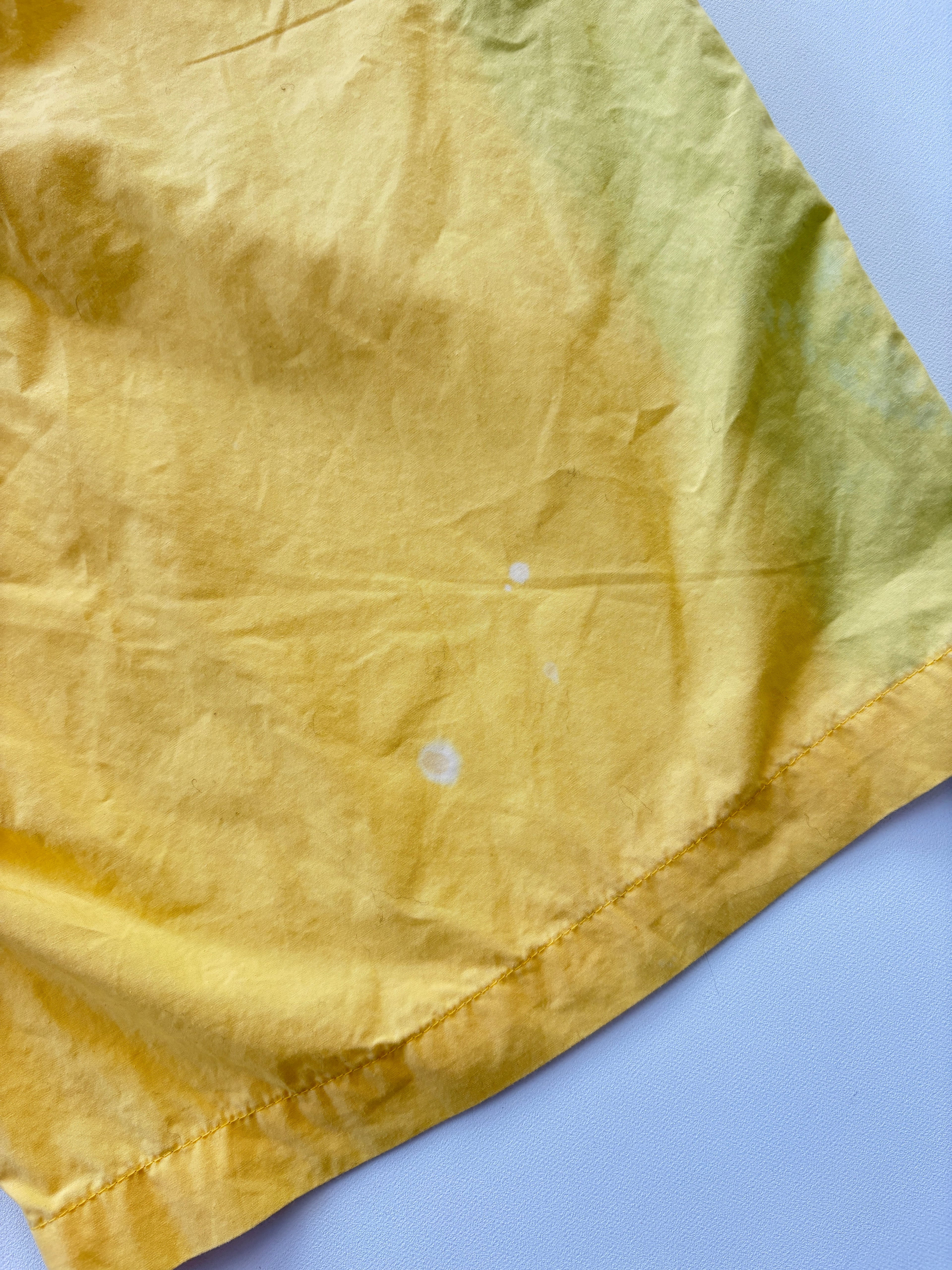 801 / Adidas Yellow & Blue Baggy Shorts