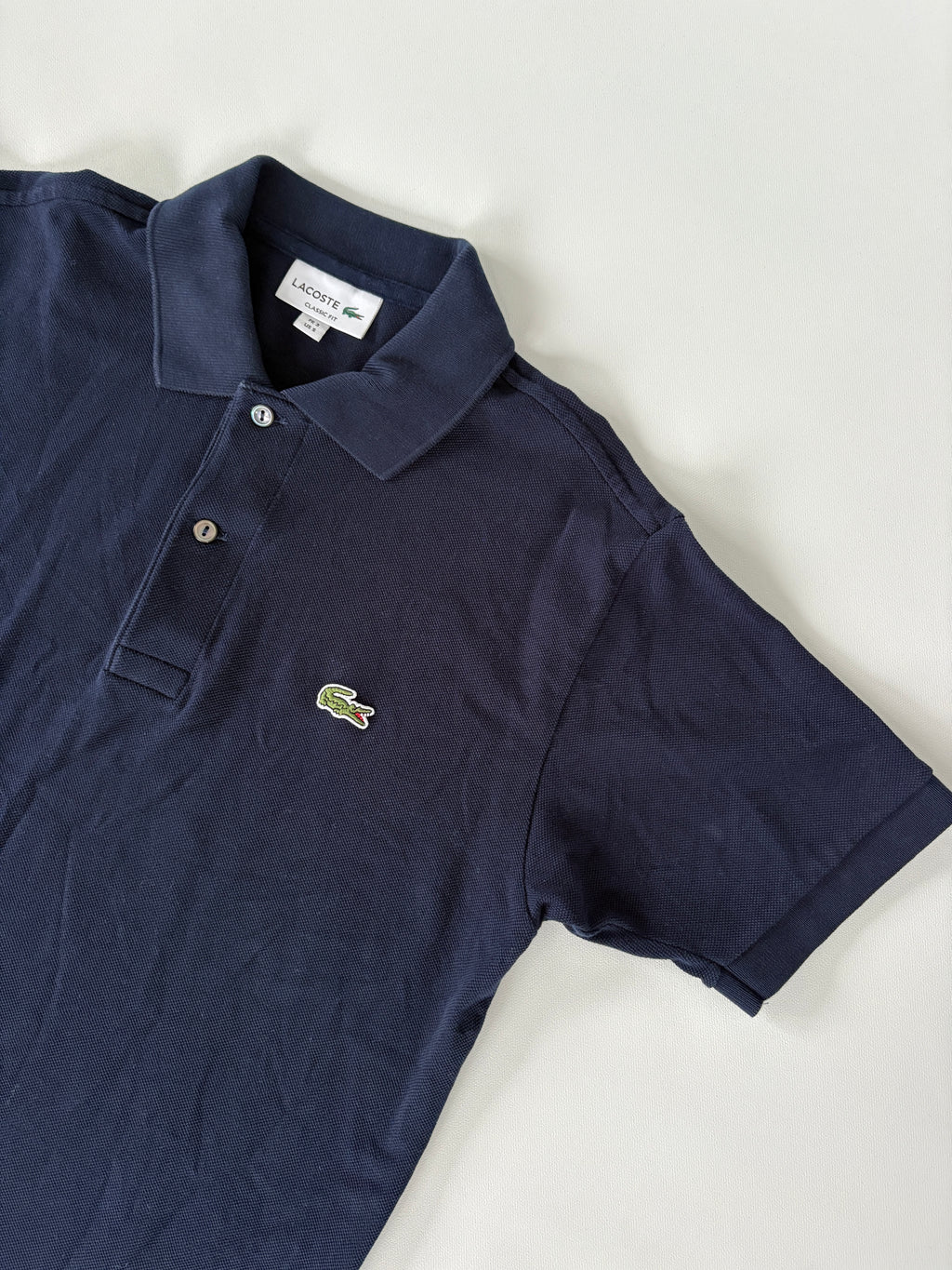 840 / Navy Lacoste Polo