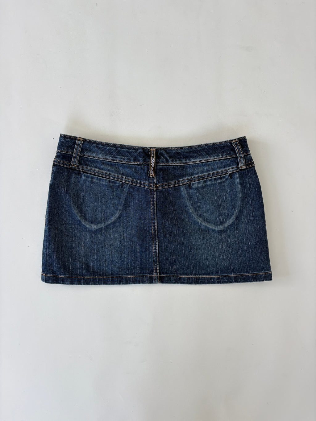 859 / Dark Denim Mini Skirt