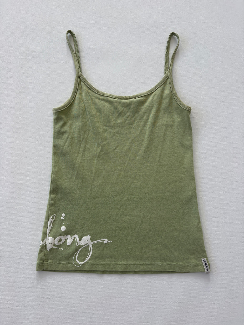 897 / Vintage Green Billabong Tank