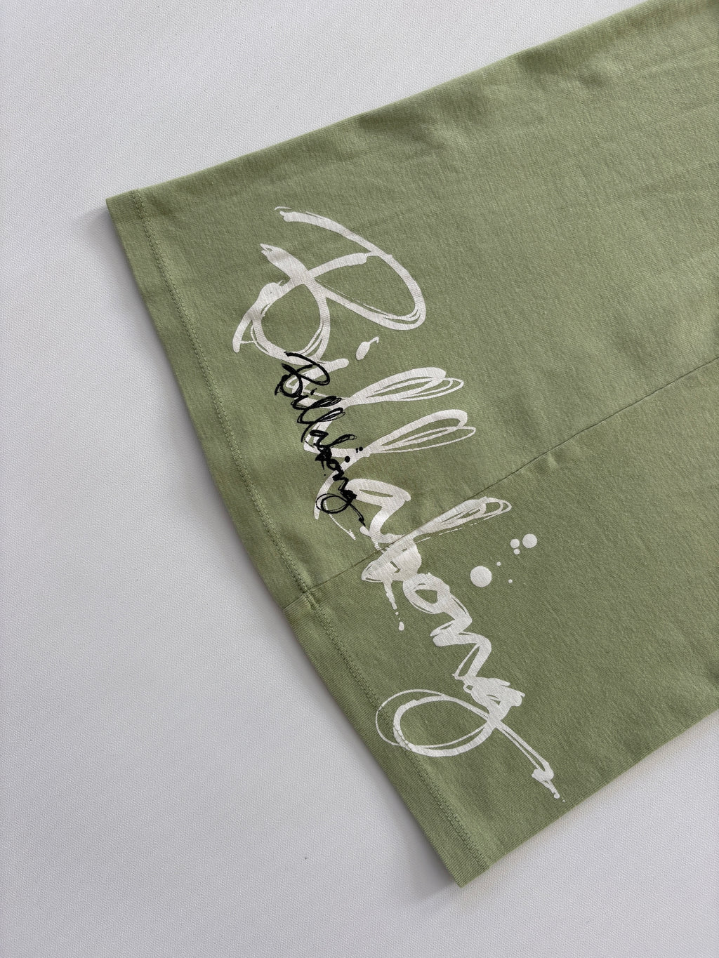897 / Vintage Green Billabong Tank