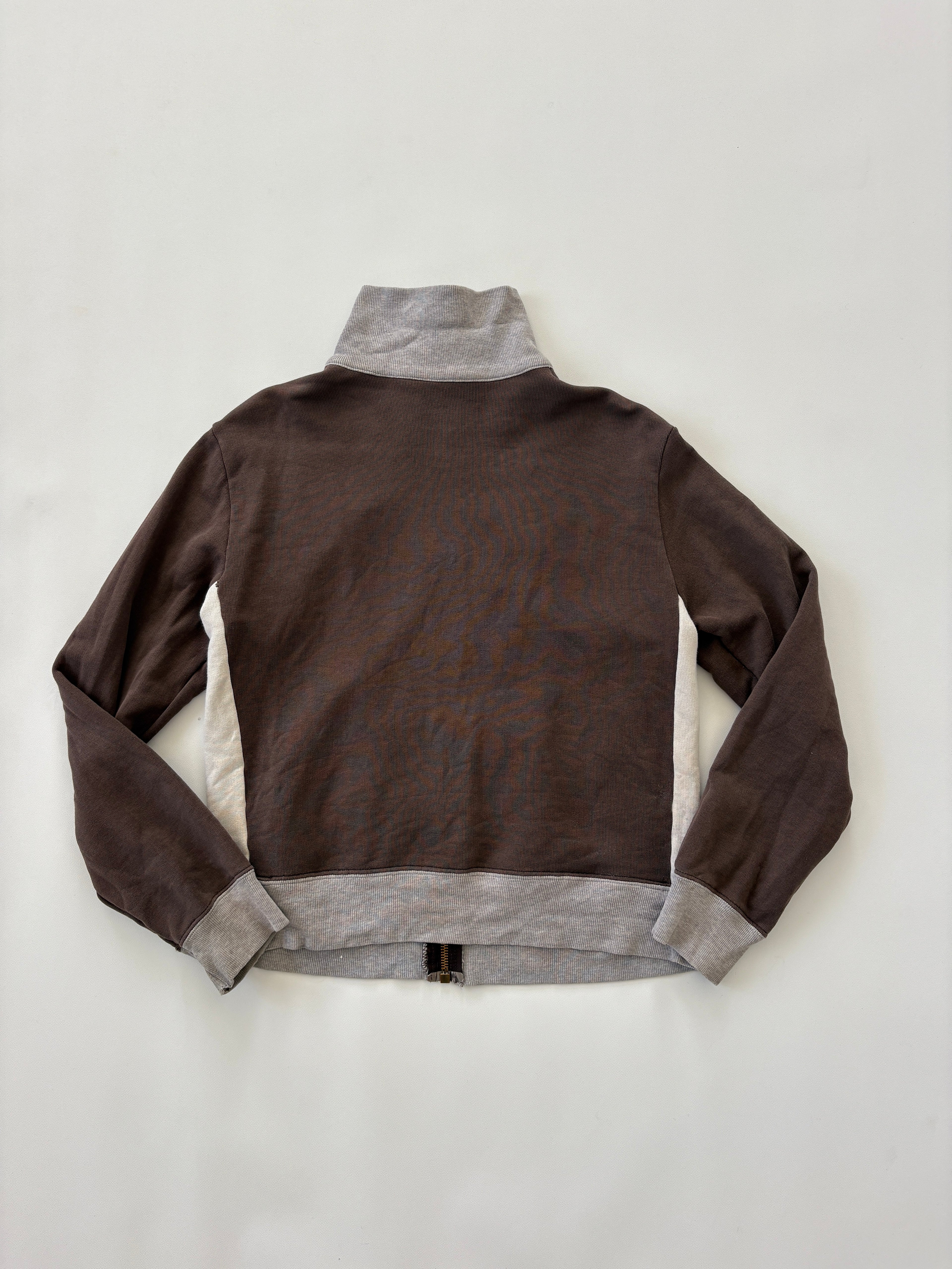 902 / High Neck "SOCCER" Zip Up